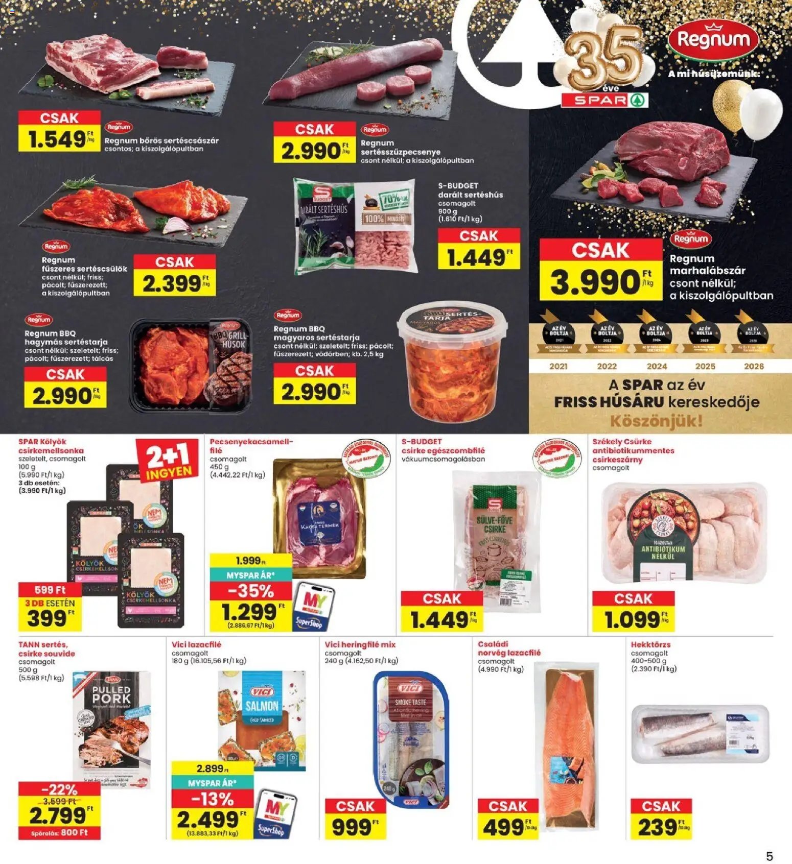 Interspar újság 2026.08.13. Interspar akciós újság