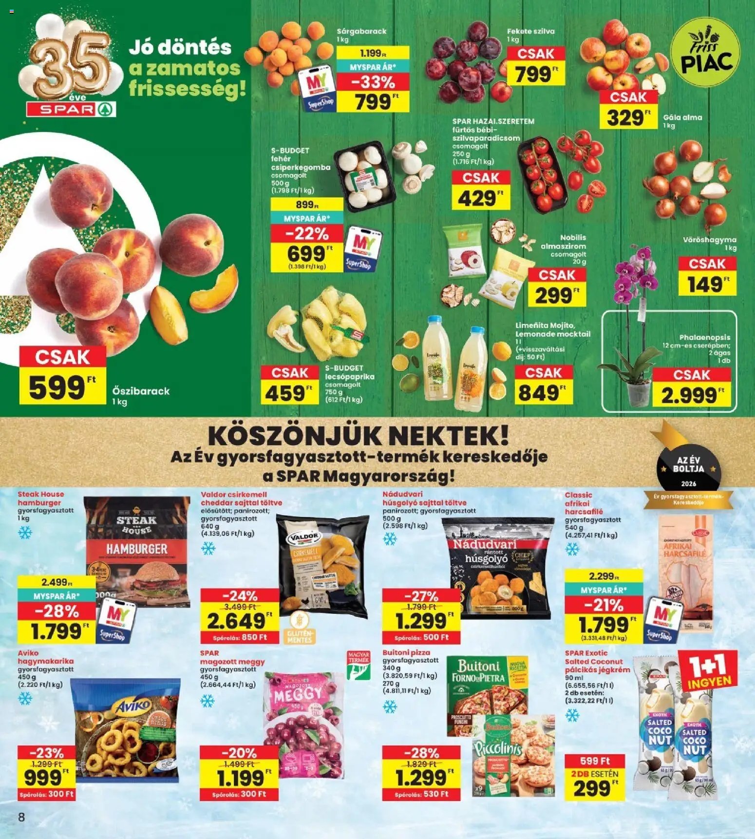 Interspar újság 2026.08.13. Interspar akciós újság