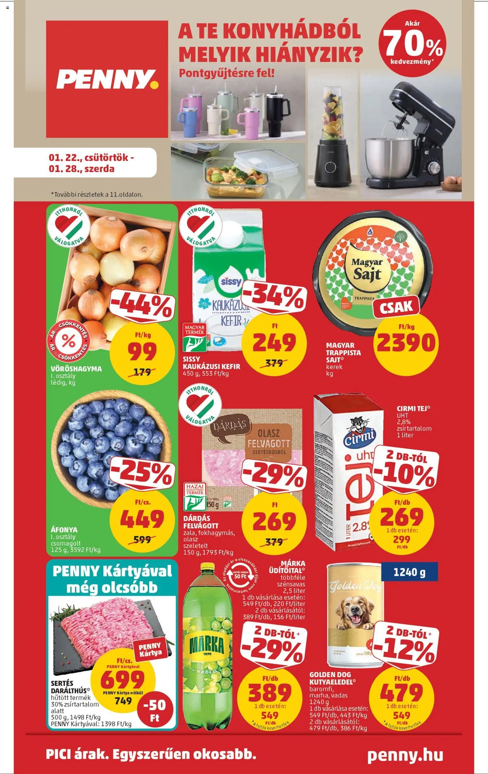 PENNY újság 2026.01.22. Akciós újság PENNY (2026-01-22 - 2026-01-28)