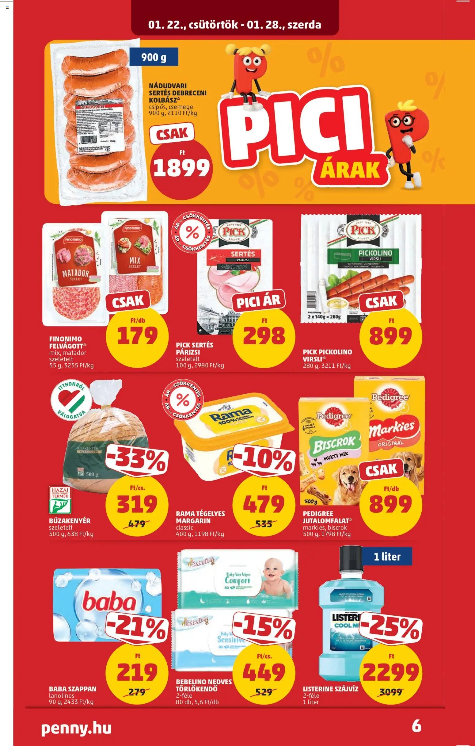 PENNY újság 2026.01.22. Akciós újság PENNY (2026-01-22 - 2026-01-28)