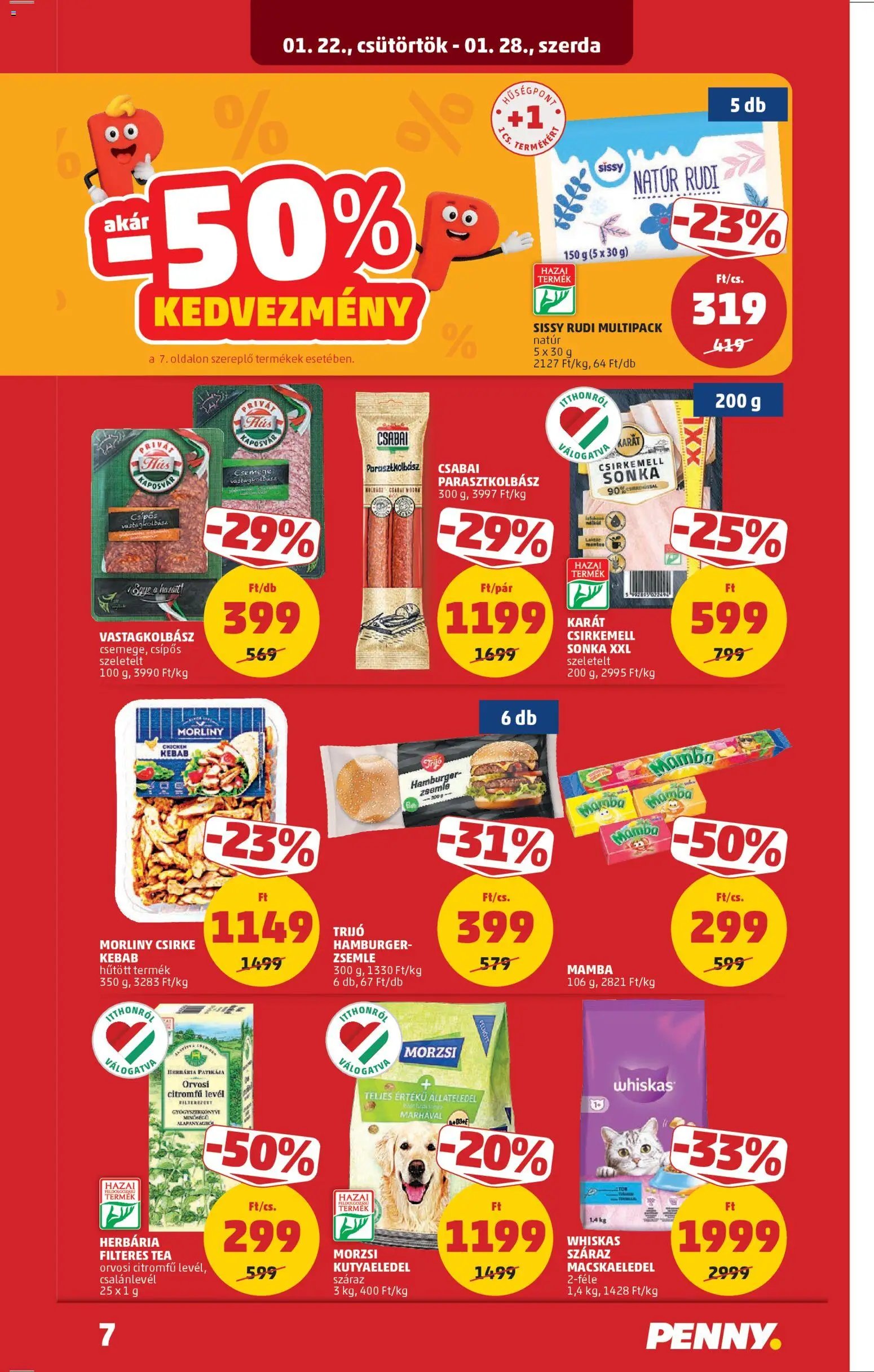 PENNY újság 2026.01.22. Akciós újság PENNY (2026-01-22 - 2026-01-28)