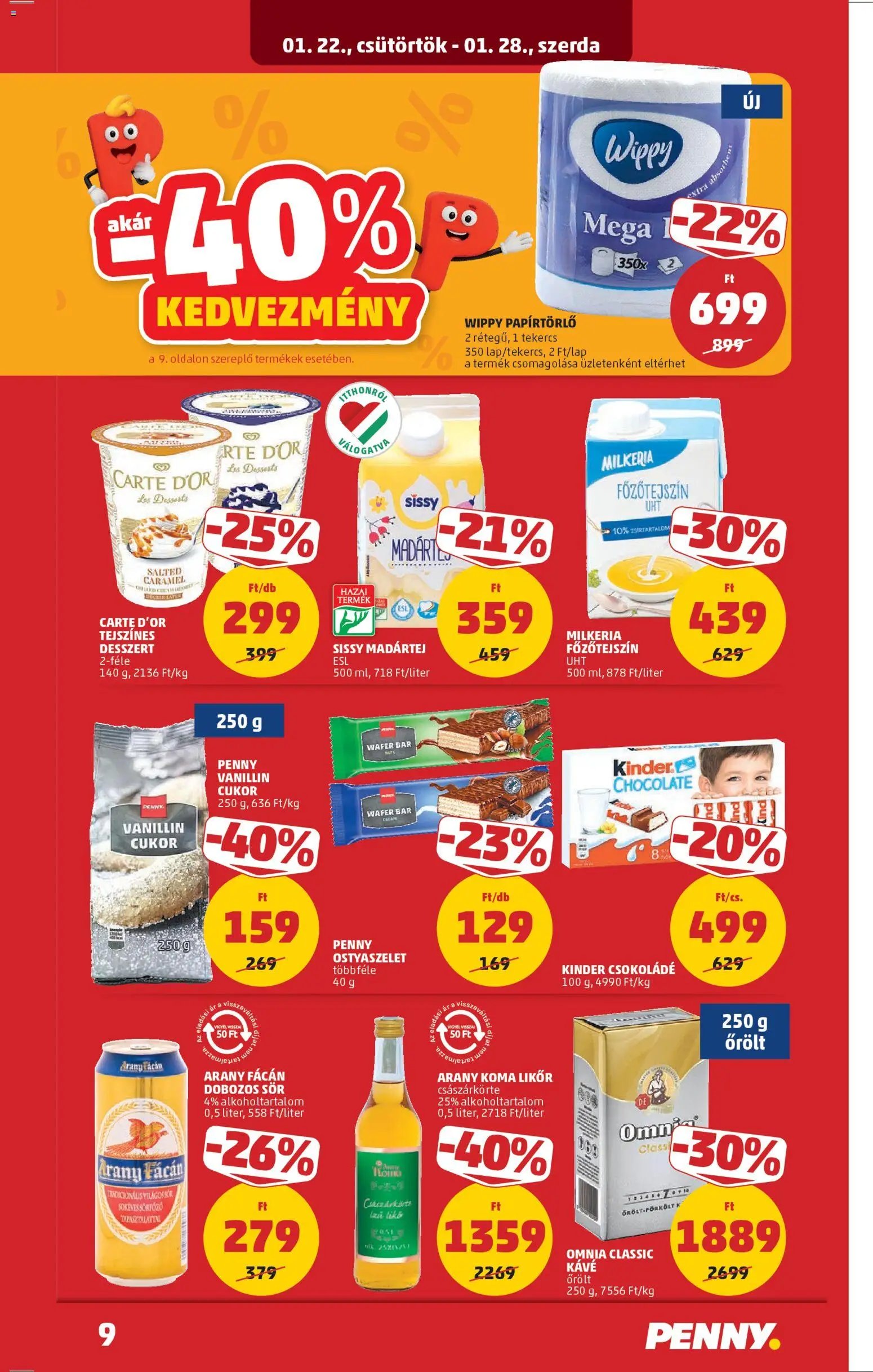 PENNY újság 2026.01.22. Akciós újság PENNY (2026-01-22 - 2026-01-28)