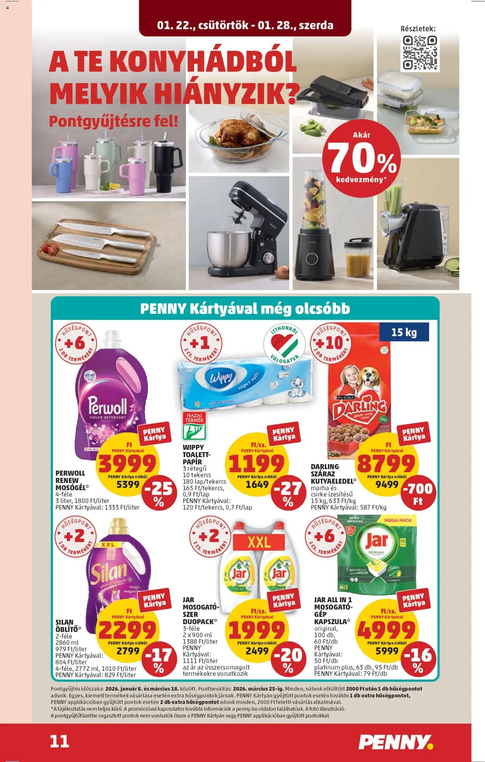 PENNY újság 2026.01.22. Akciós újság PENNY (2026-01-22 - 2026-01-28)