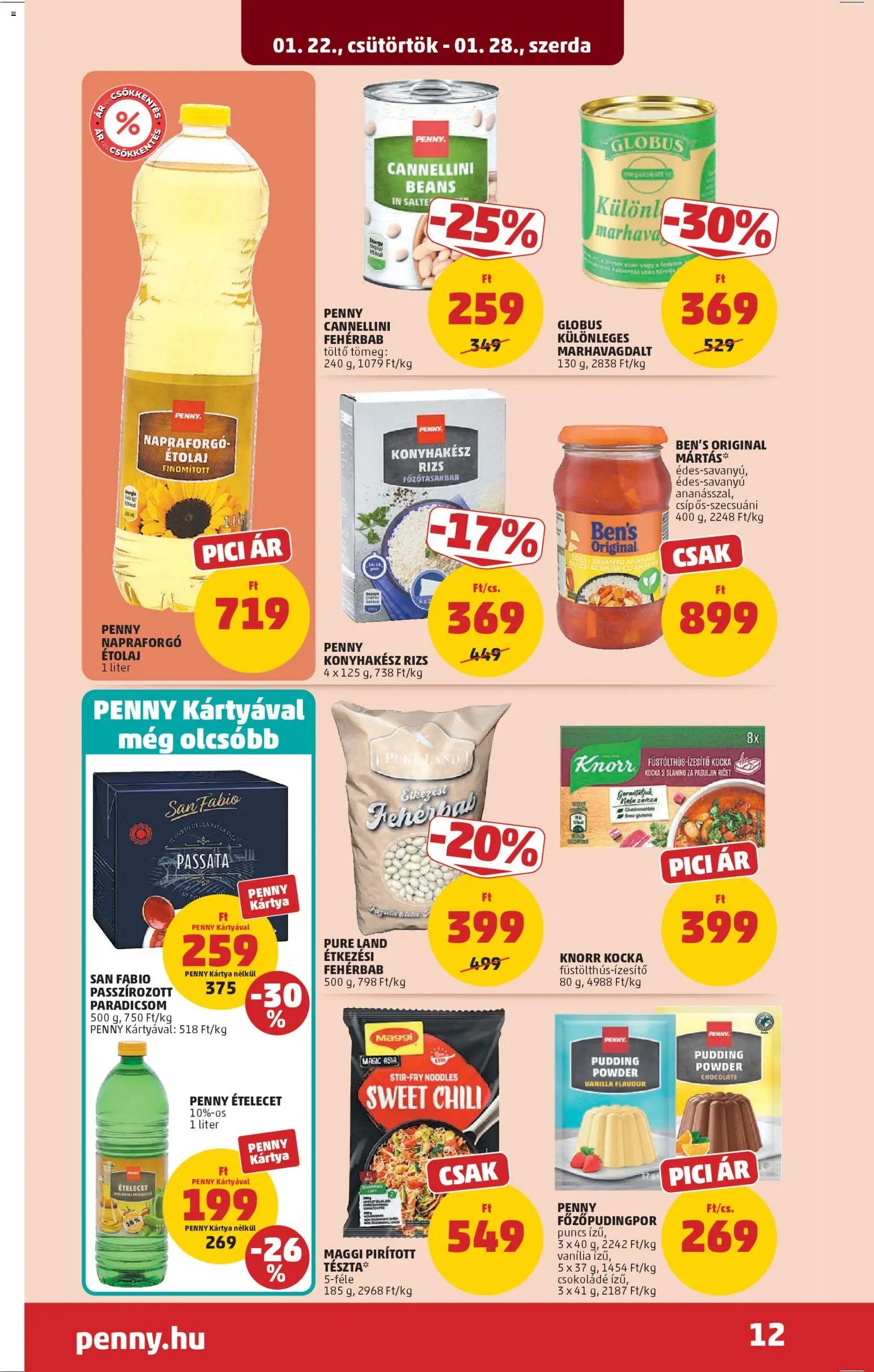 PENNY újság 2026.01.22. Akciós újság PENNY (2026-01-22 - 2026-01-28)