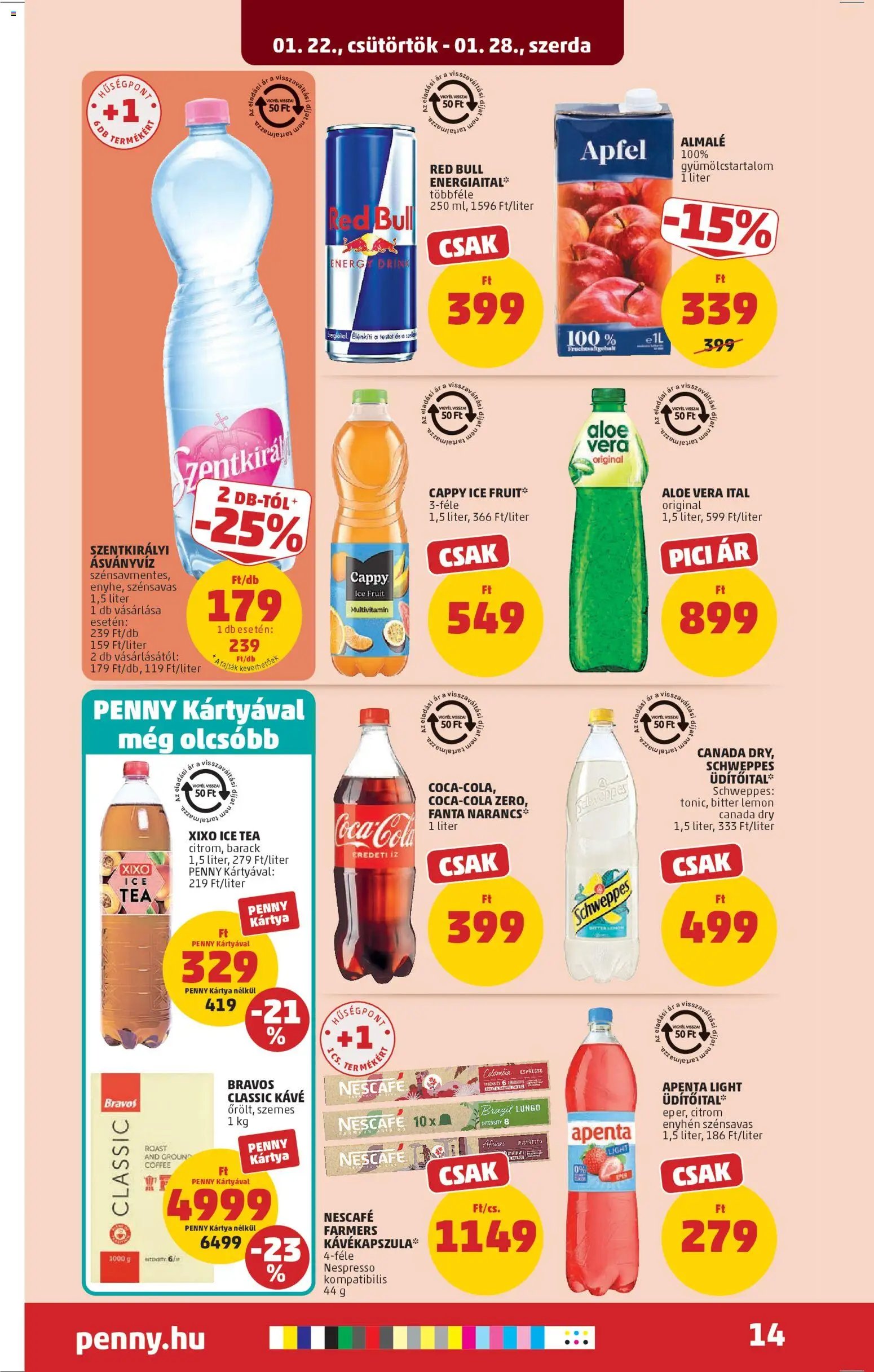 PENNY újság 2026.01.22. Akciós újság PENNY (2026-01-22 - 2026-01-28)