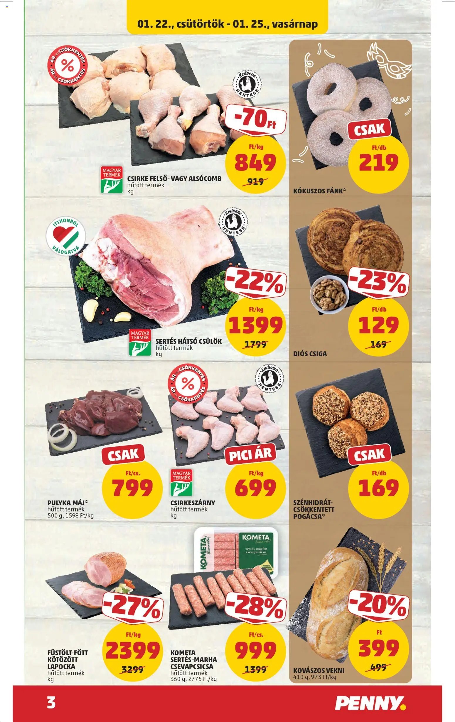 PENNY újság 2026.01.22. Akciós újság PENNY (2026-01-22 - 2026-01-28)