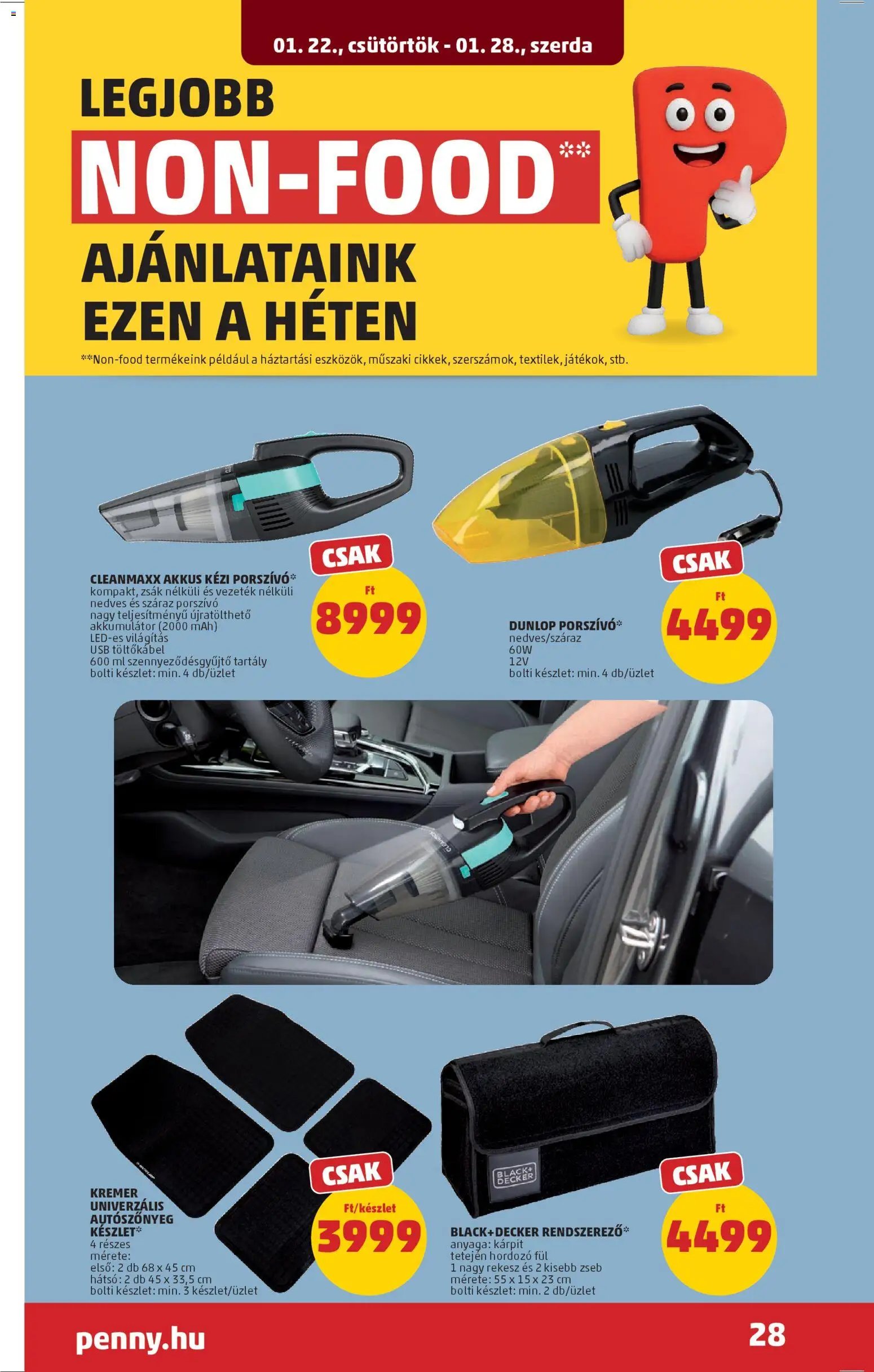 PENNY újság 2026.01.22. Akciós újság PENNY (2026-01-22 - 2026-01-28)