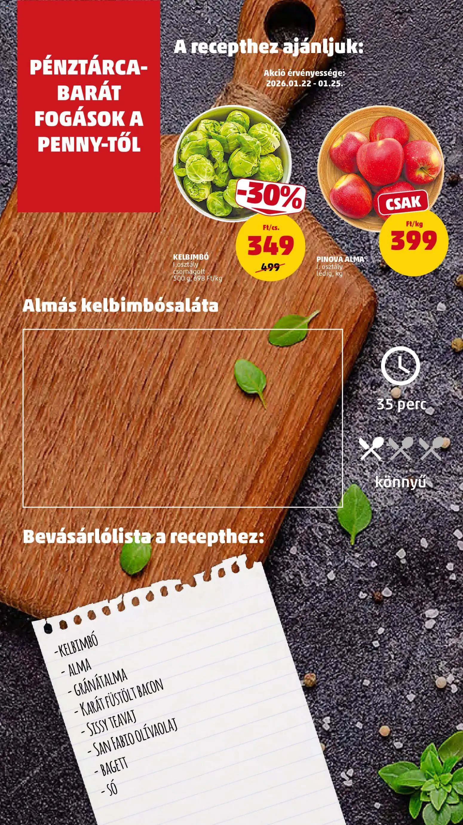 PENNY újság 2026.01.22. Akciós újság PENNY (2026-01-22 - 2026-01-28)