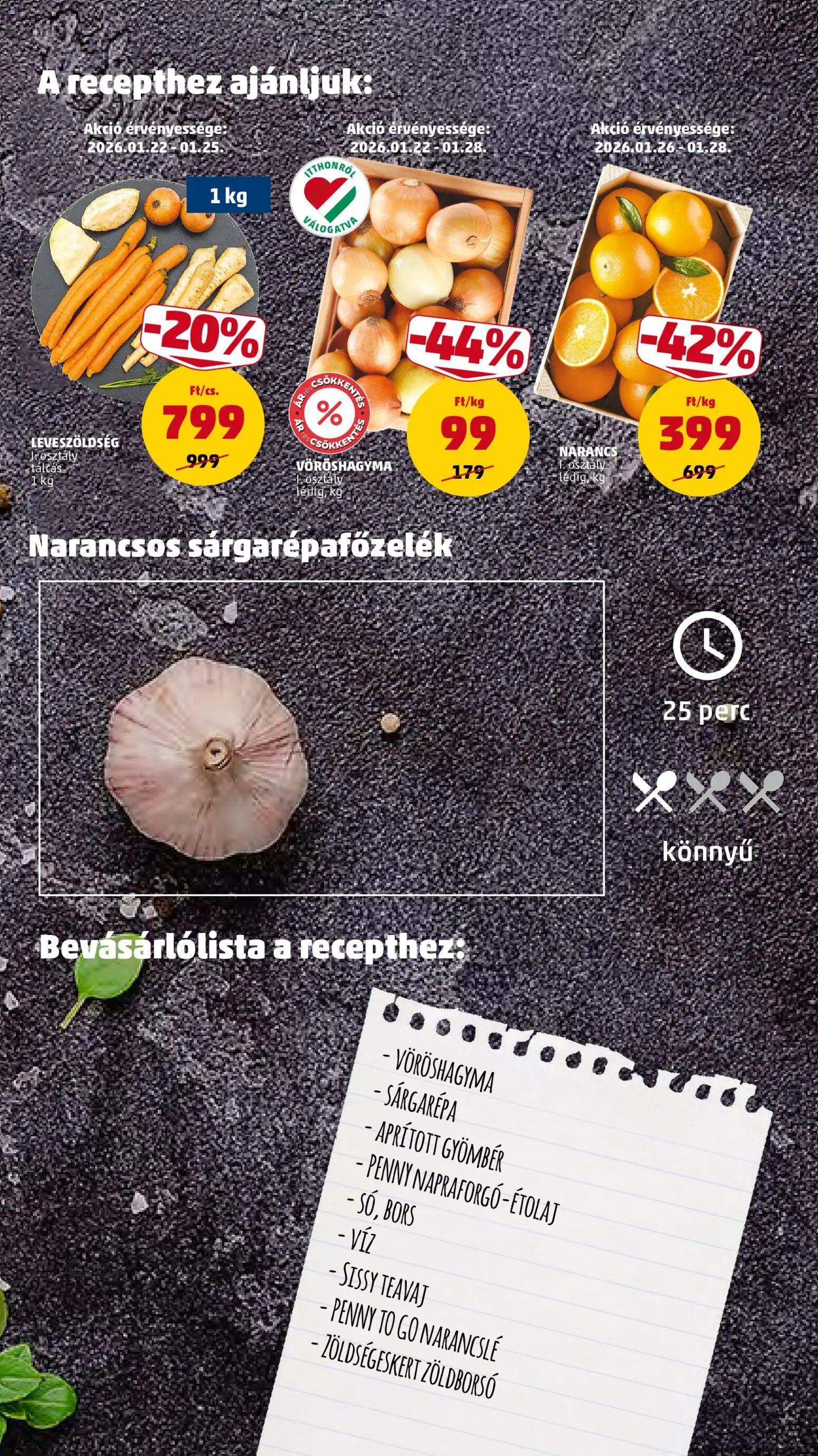 PENNY újság 2026.01.22. Akciós újság PENNY (2026-01-22 - 2026-01-28)
