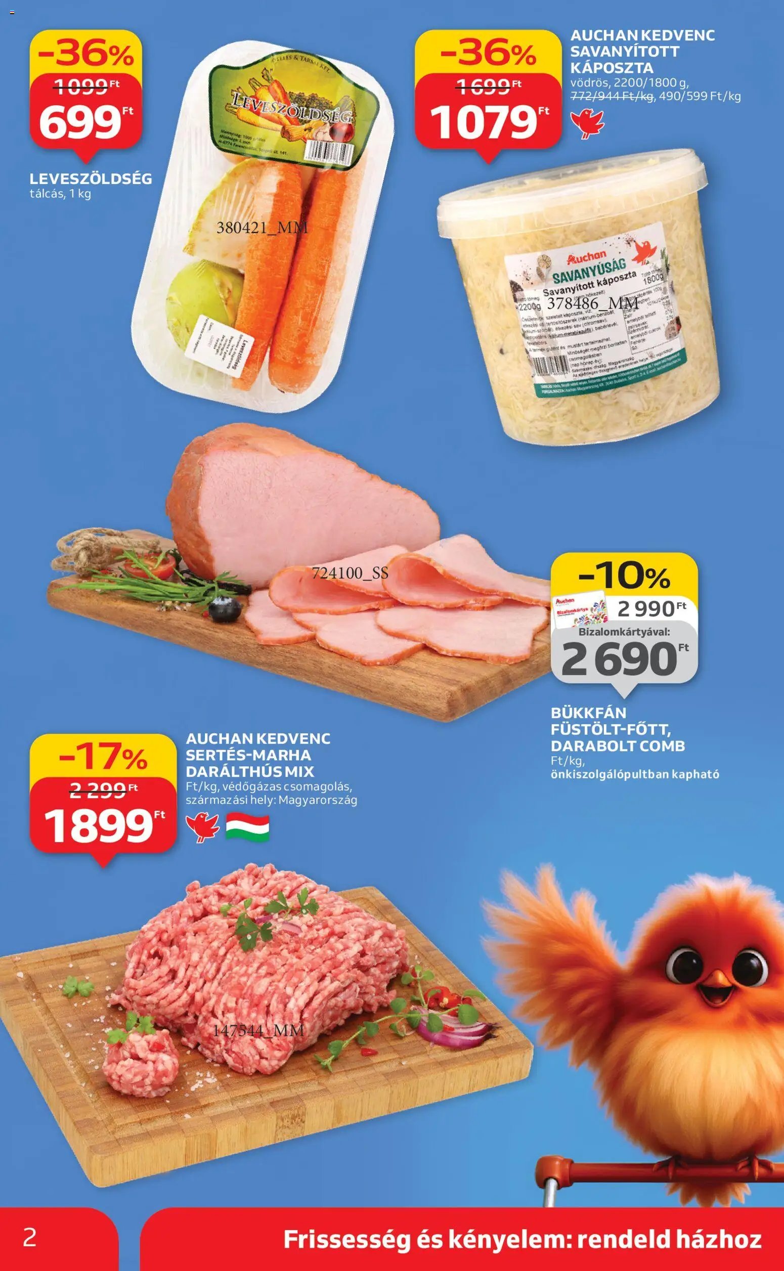 Auchan újság 2025.12.18. Szupermarket akciós újság (2025-12-18 - 2025-12-24)