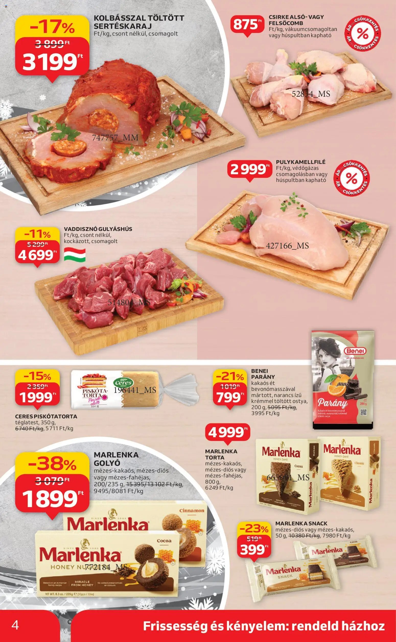 Auchan újság 2025.12.18. Szupermarket akciós újság (2025-12-18 - 2025-12-24)