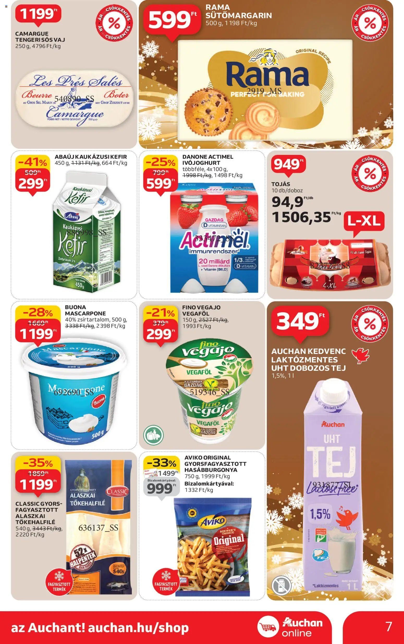 Auchan újság 2025.12.18. Szupermarket akciós újság (2025-12-18 - 2025-12-24)