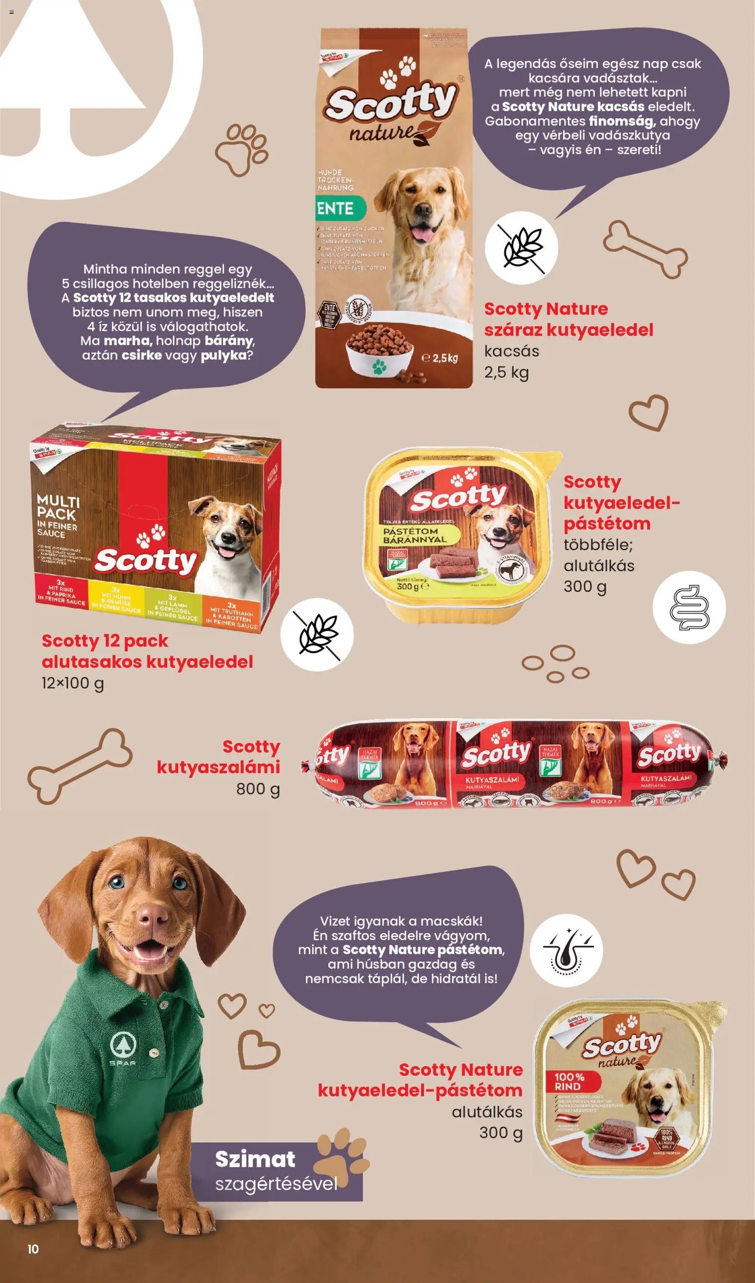 Spar újság 2026.09.01. Spar Állateledel katalógus