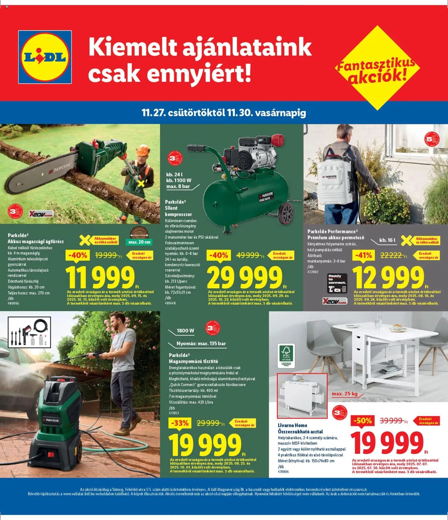 Lidl újság 2025.11.27. Sümeg (2025-11-27 - 2025-11-30)