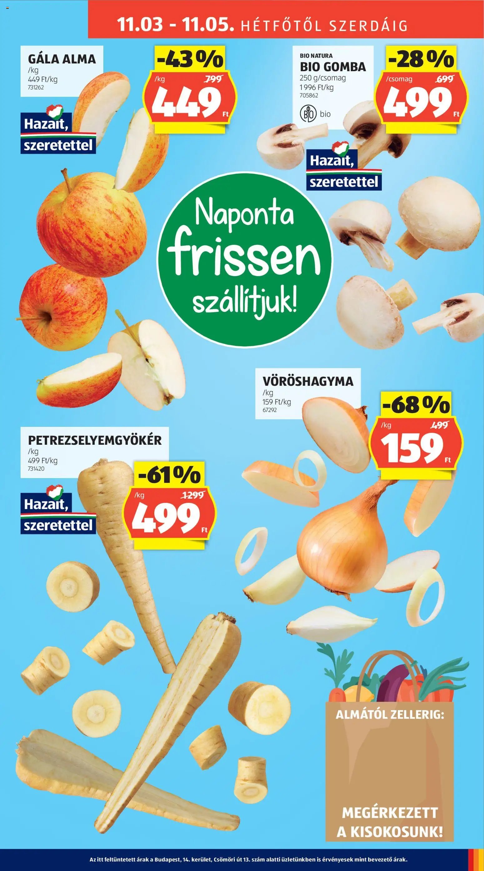 Aldi újság 2025.10.30. Akciós újság Aldi (2025-10-30 - 2025-11-05)