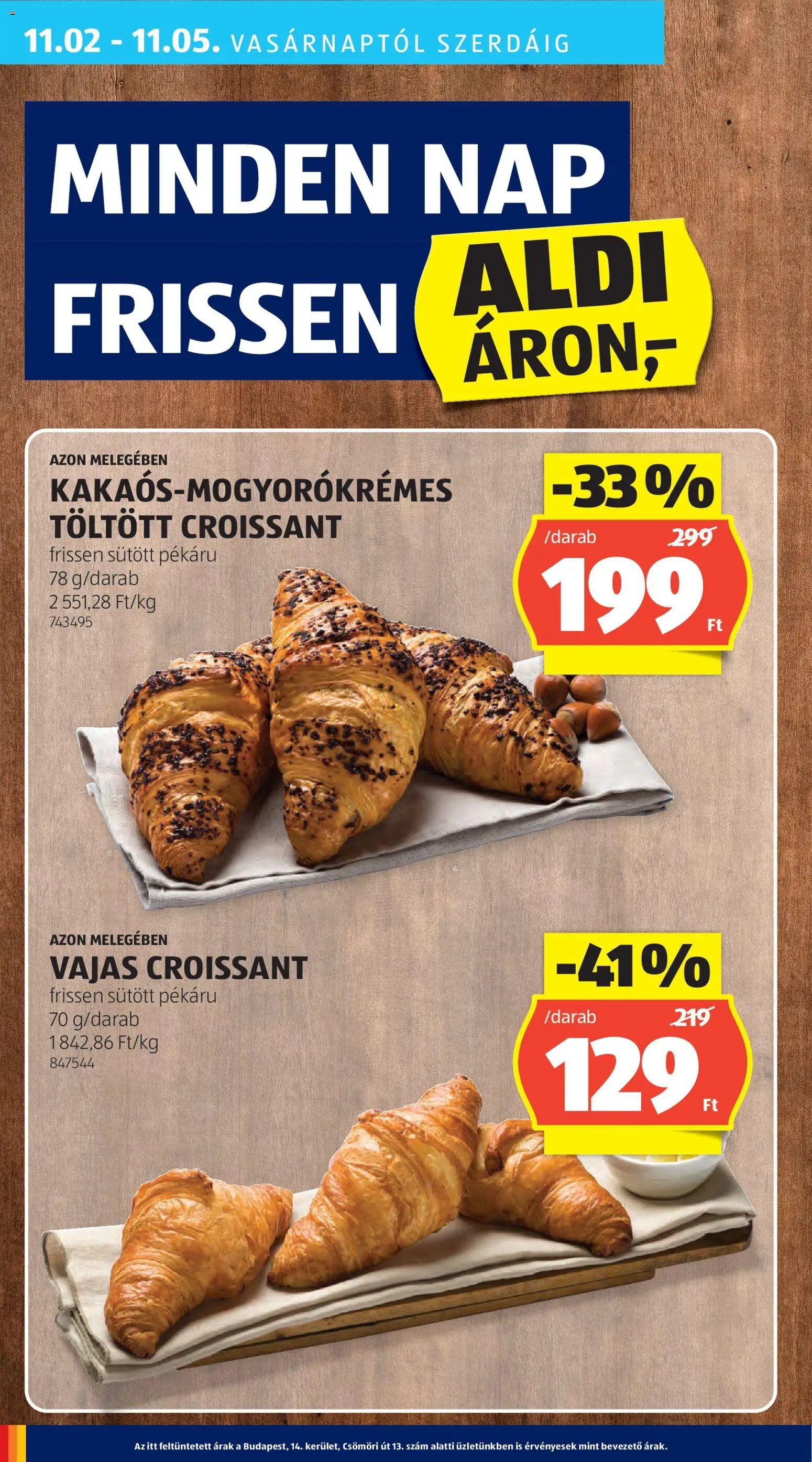 Aldi újság 2025.10.30. Akciós újság Aldi (2025-10-30 - 2025-11-05)