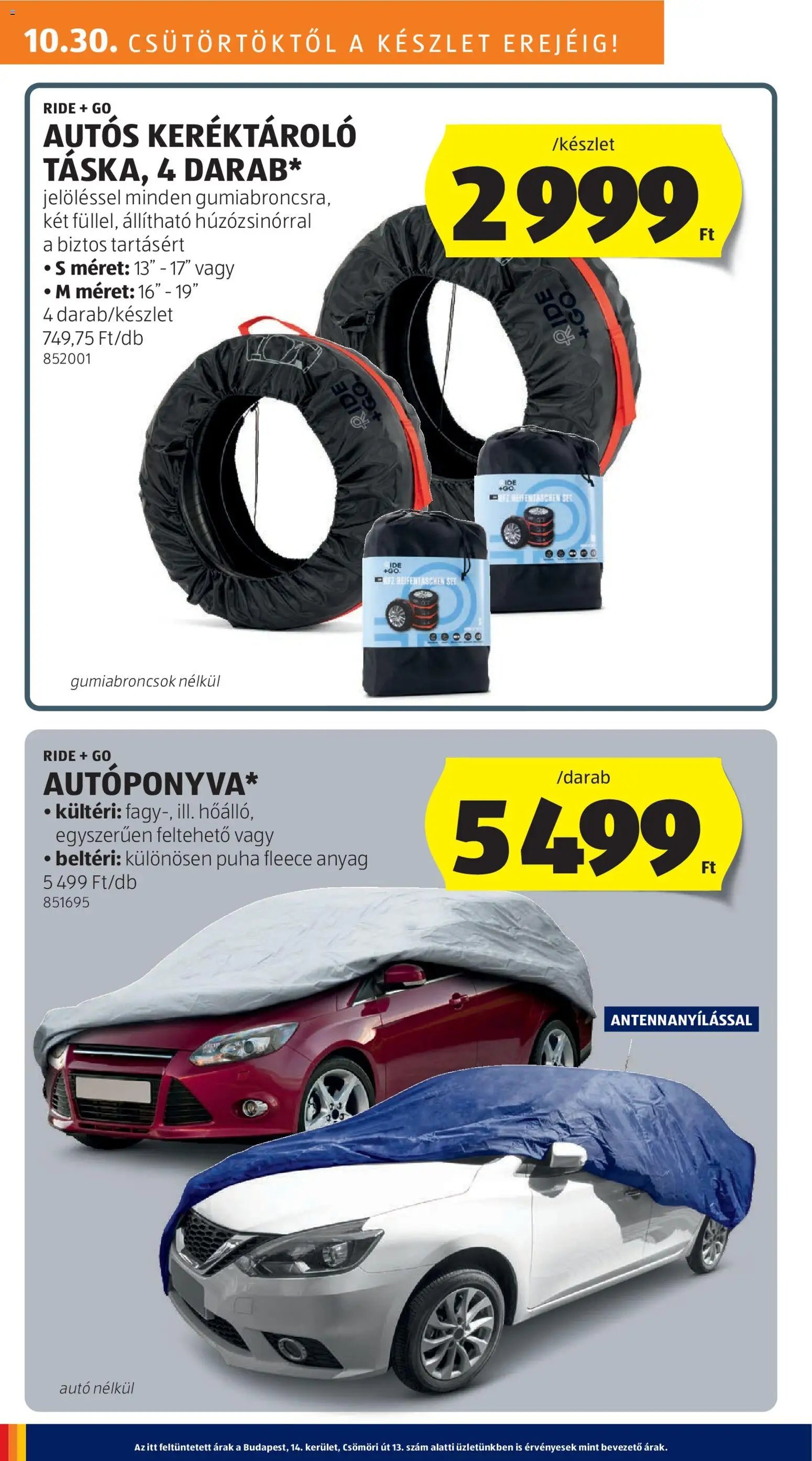 Aldi újság 2025.10.30. Akciós újság Aldi (2025-10-30 - 2025-11-05)