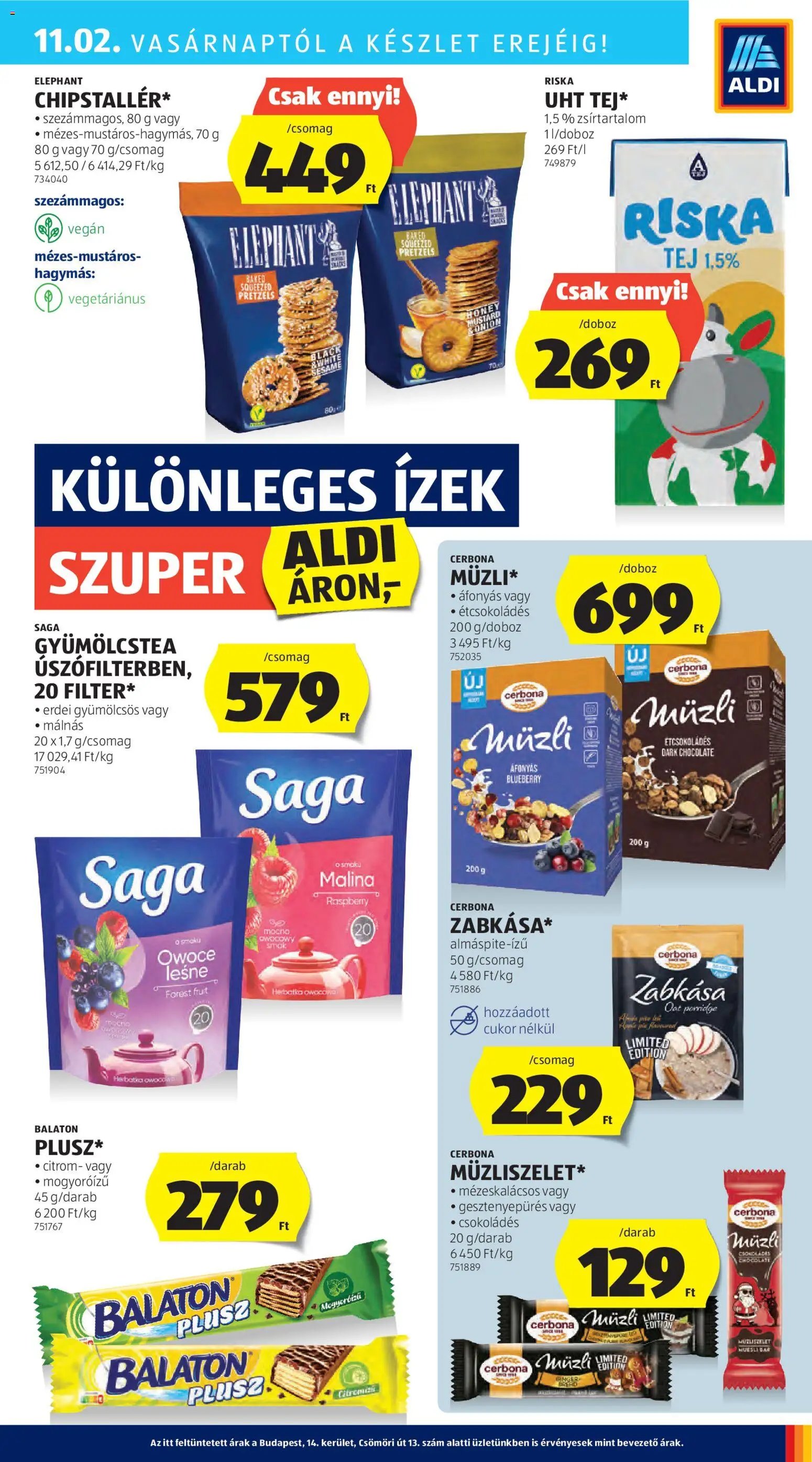 Aldi újság 2025.10.30. Akciós újság Aldi (2025-10-30 - 2025-11-05)