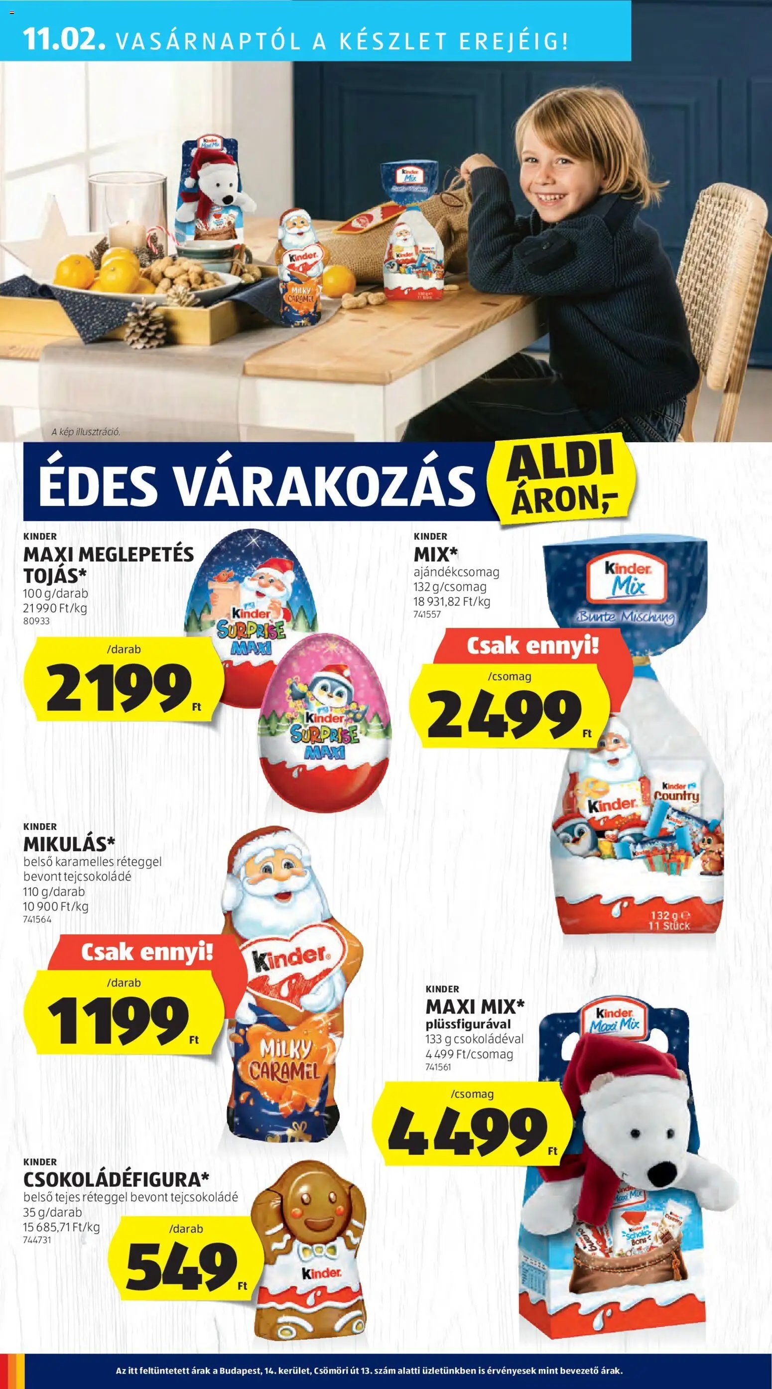 Aldi újság 2025.10.30. Akciós újság Aldi (2025-10-30 - 2025-11-05)