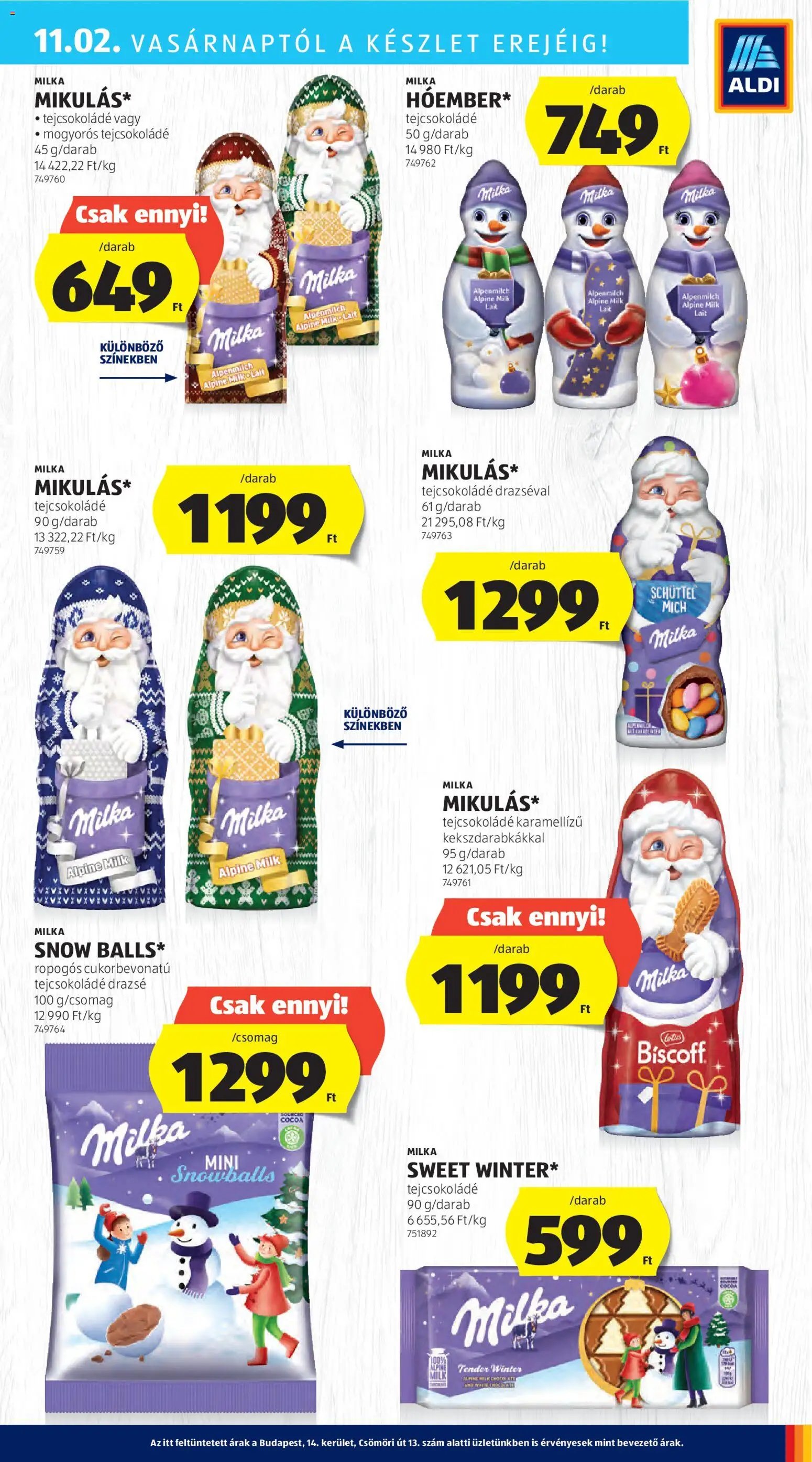 Aldi újság 2025.10.30. Akciós újság Aldi (2025-10-30 - 2025-11-05)