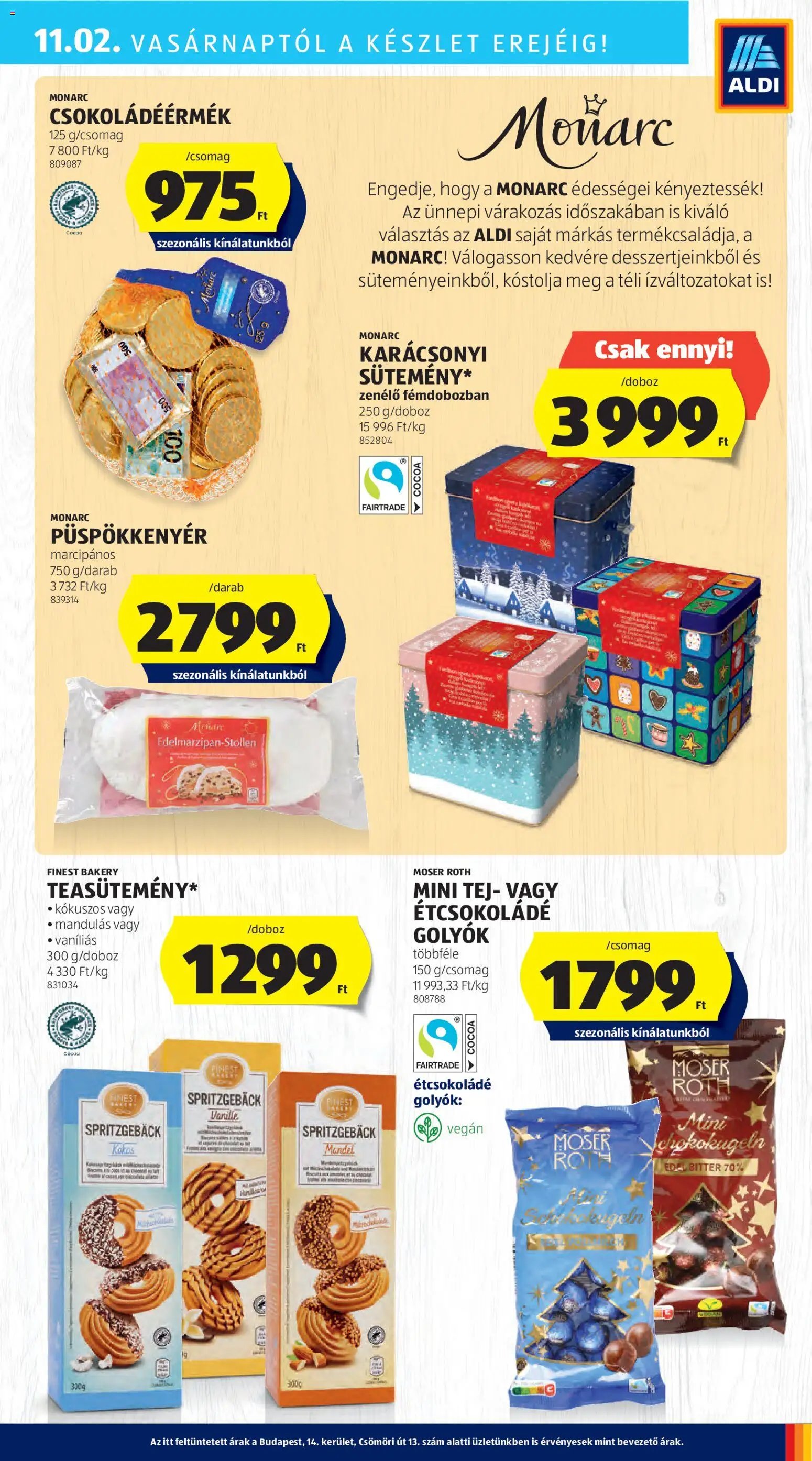 Aldi újság 2025.10.30. Akciós újság Aldi (2025-10-30 - 2025-11-05)