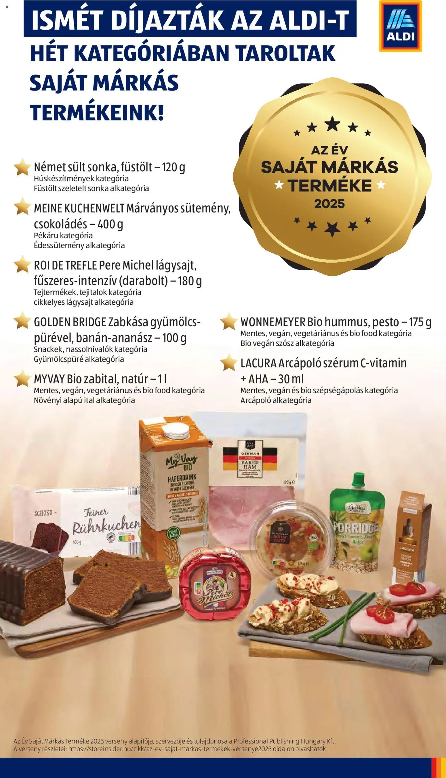 Aldi újság 2025.10.30. Akciós újság Aldi (2025-10-30 - 2025-11-05)