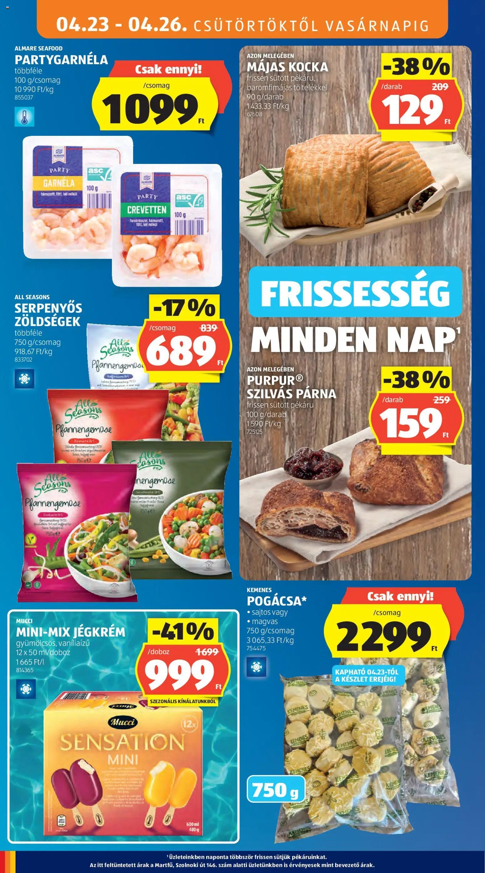 Aldi újság 2026.04.23. Aldi akciós újság (2026-04-23 - 2026-04-29)
