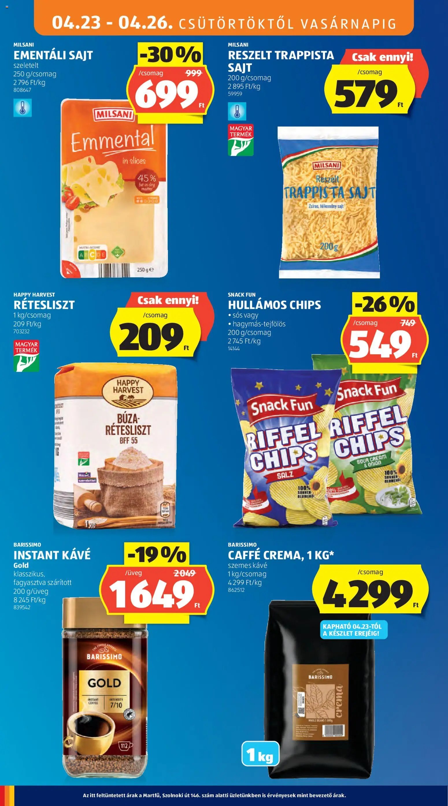 Aldi újság 2026.04.23. Aldi akciós újság (2026-04-23 - 2026-04-29)