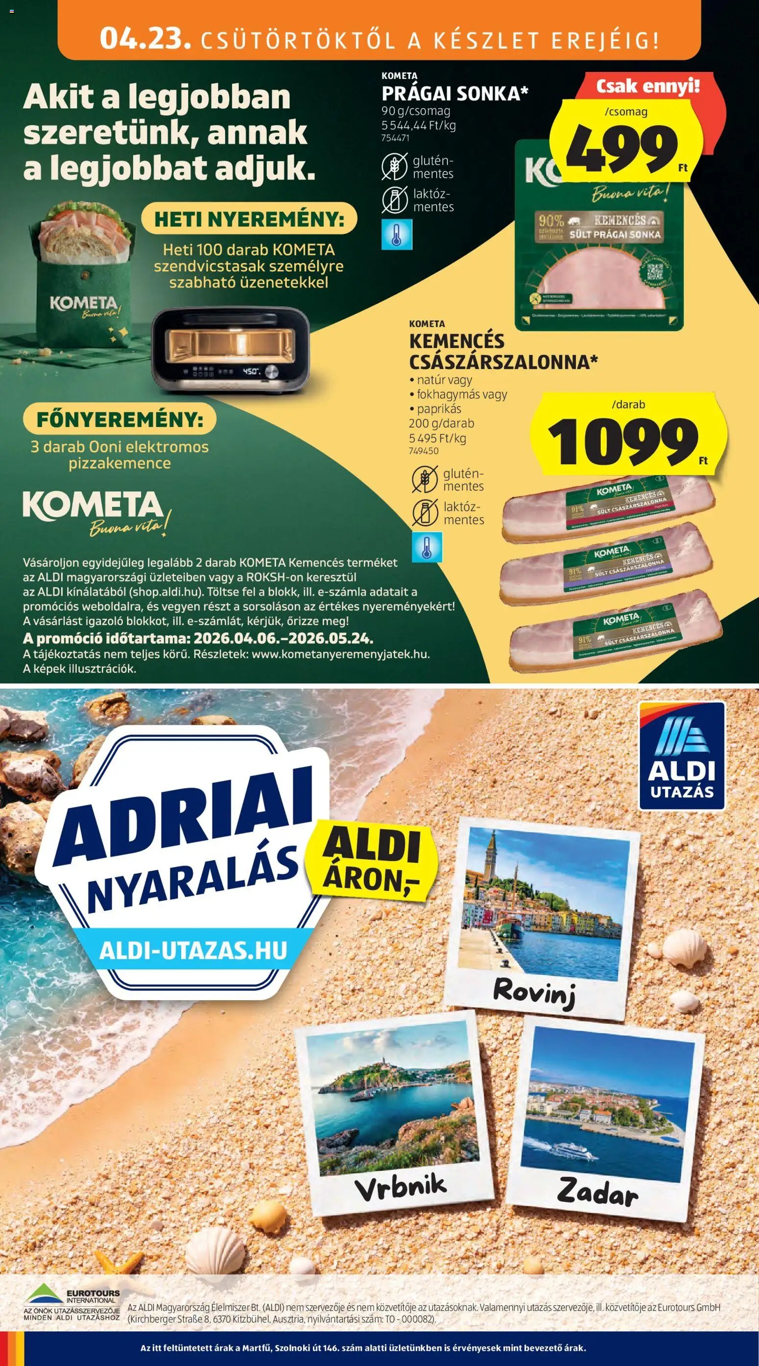 Aldi újság 2026.04.23. Aldi akciós újság (2026-04-23 - 2026-04-29)