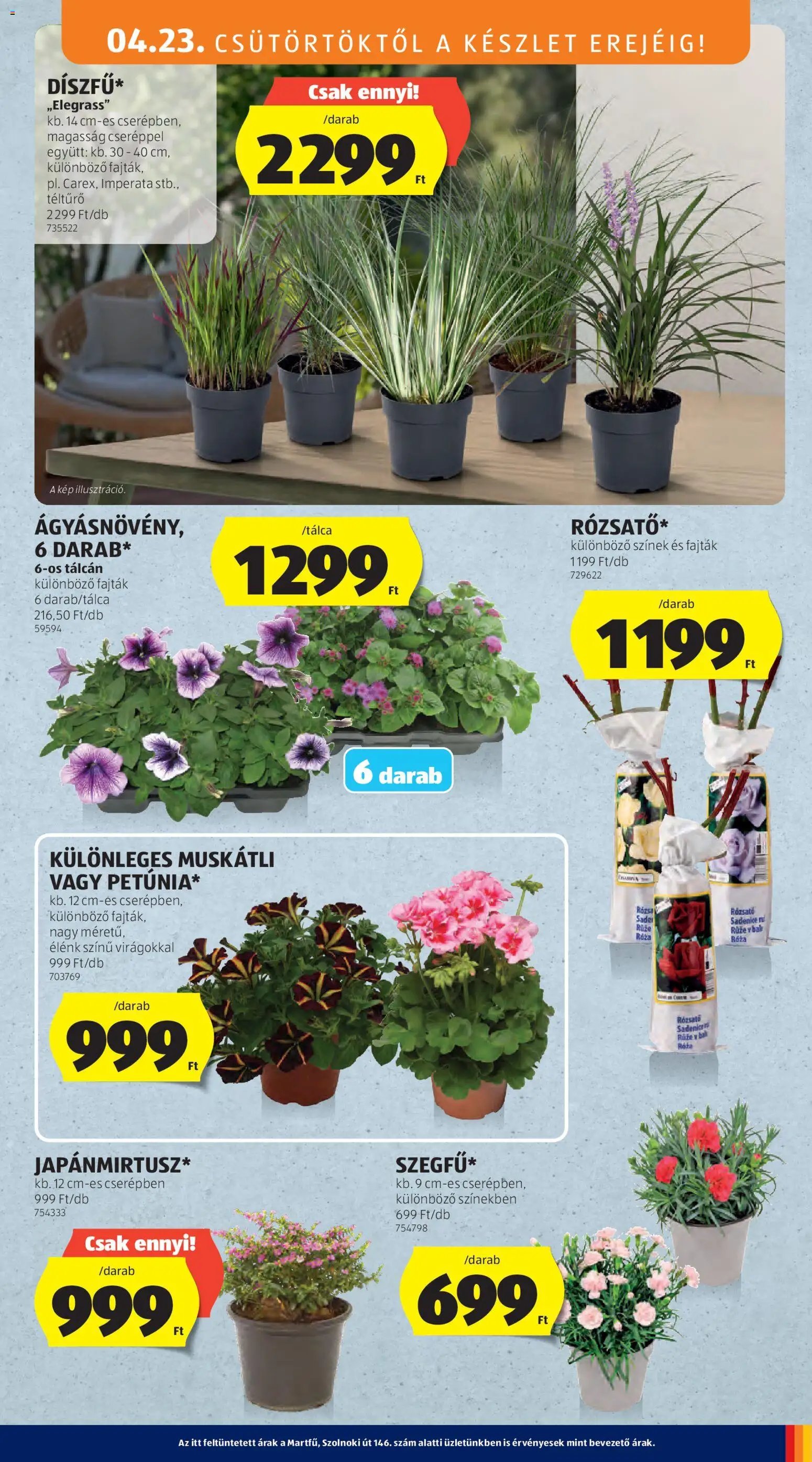 Aldi újság 2026.04.23. Aldi akciós újság (2026-04-23 - 2026-04-29)