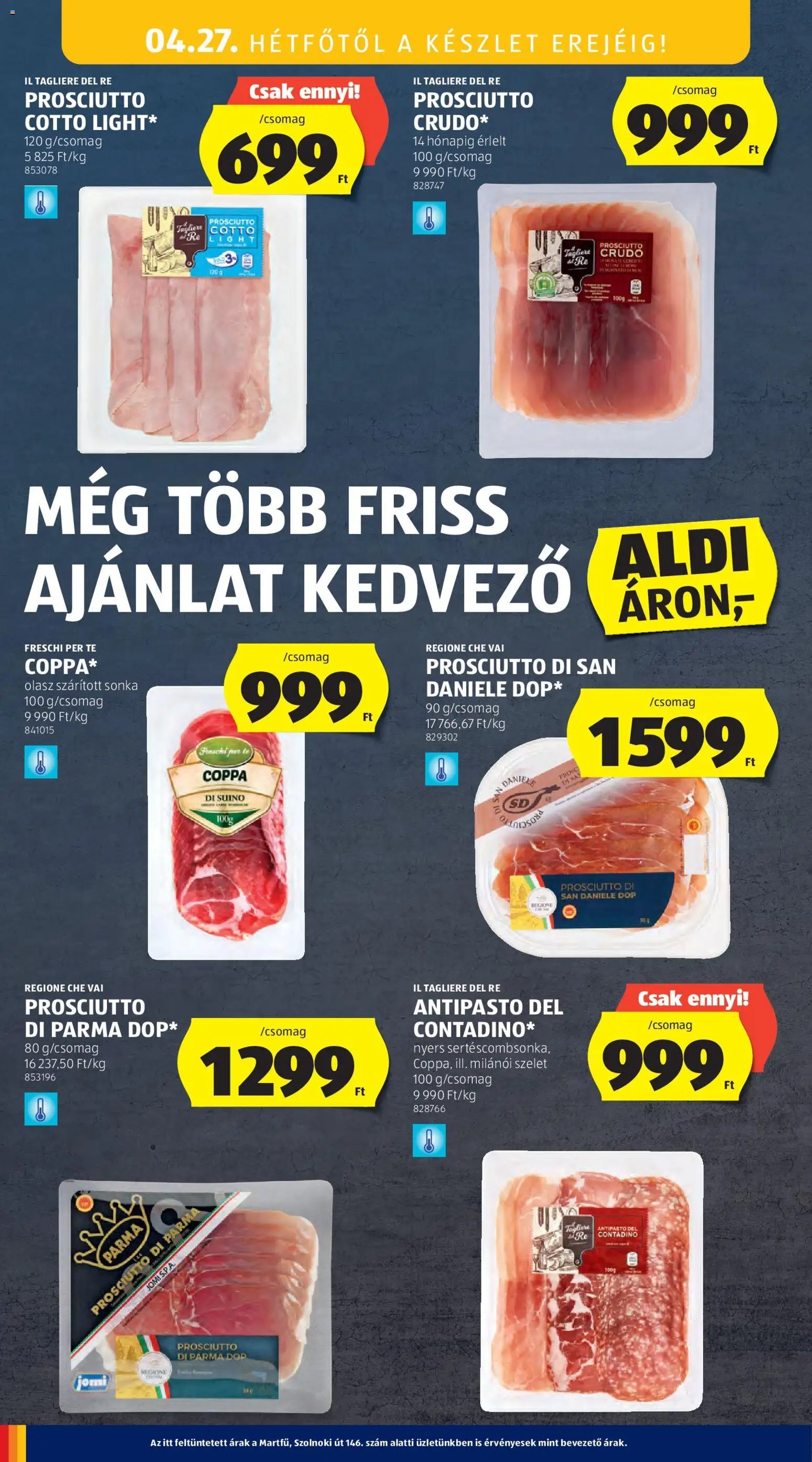 Aldi újság 2026.04.23. Aldi akciós újság (2026-04-23 - 2026-04-29)