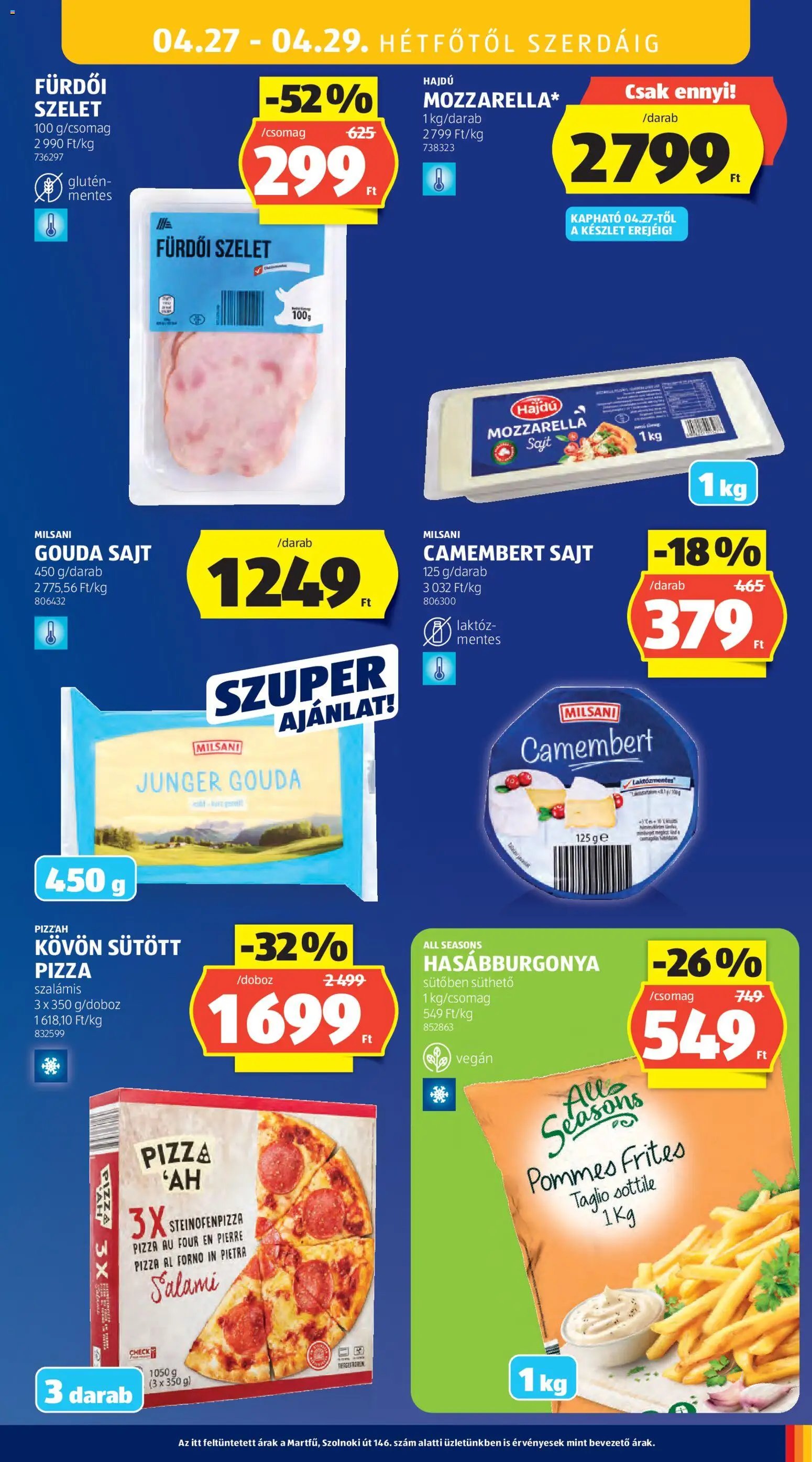 Aldi újság 2026.04.23. Aldi akciós újság (2026-04-23 - 2026-04-29)
