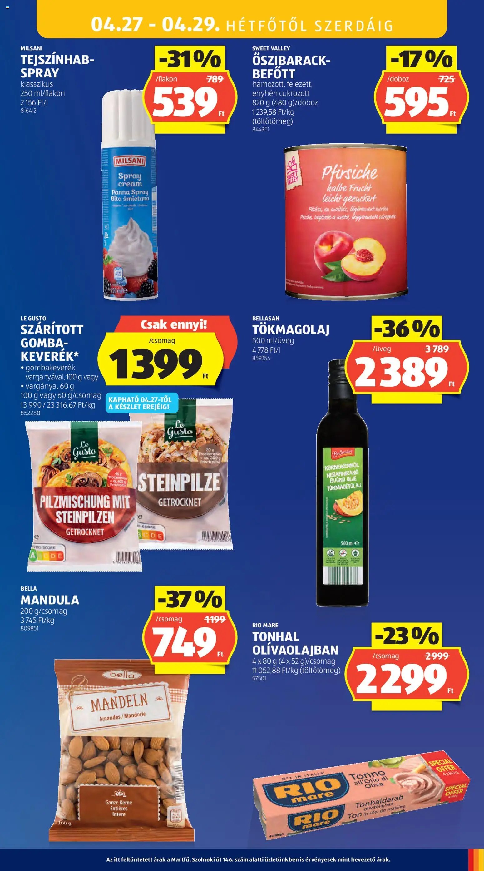 Aldi újság 2026.04.23. Aldi akciós újság (2026-04-23 - 2026-04-29)