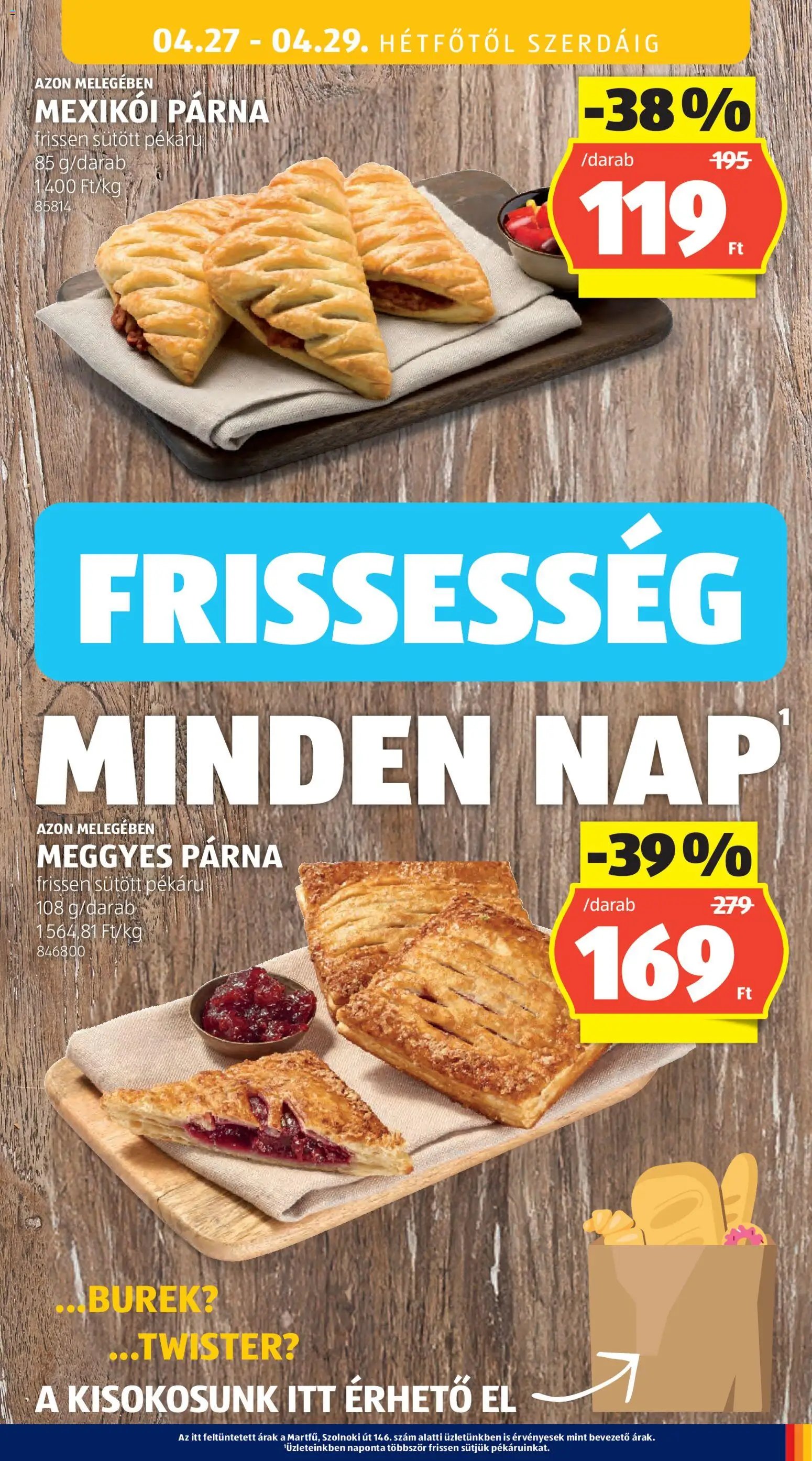 Aldi újság 2026.04.23. Aldi akciós újság (2026-04-23 - 2026-04-29)