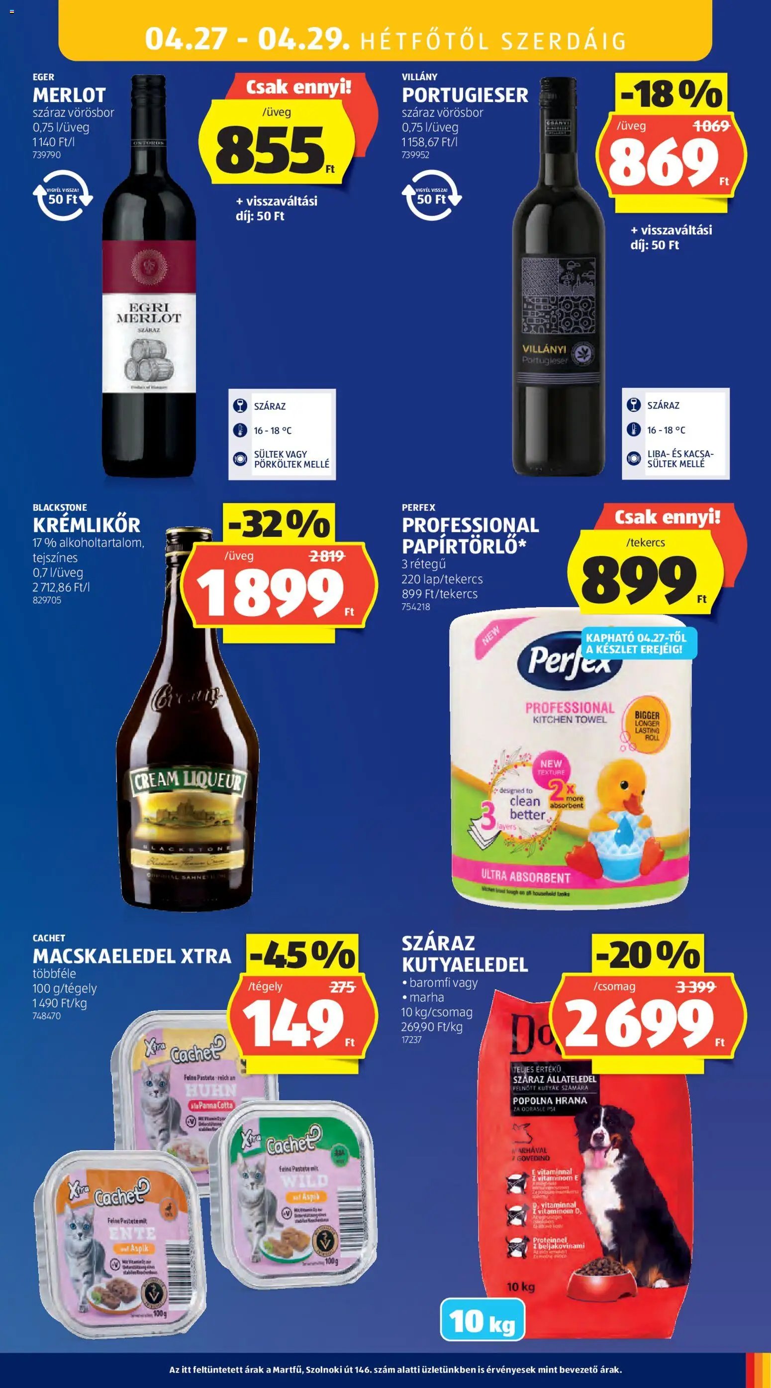 Aldi újság 2026.04.23. Aldi akciós újság (2026-04-23 - 2026-04-29)