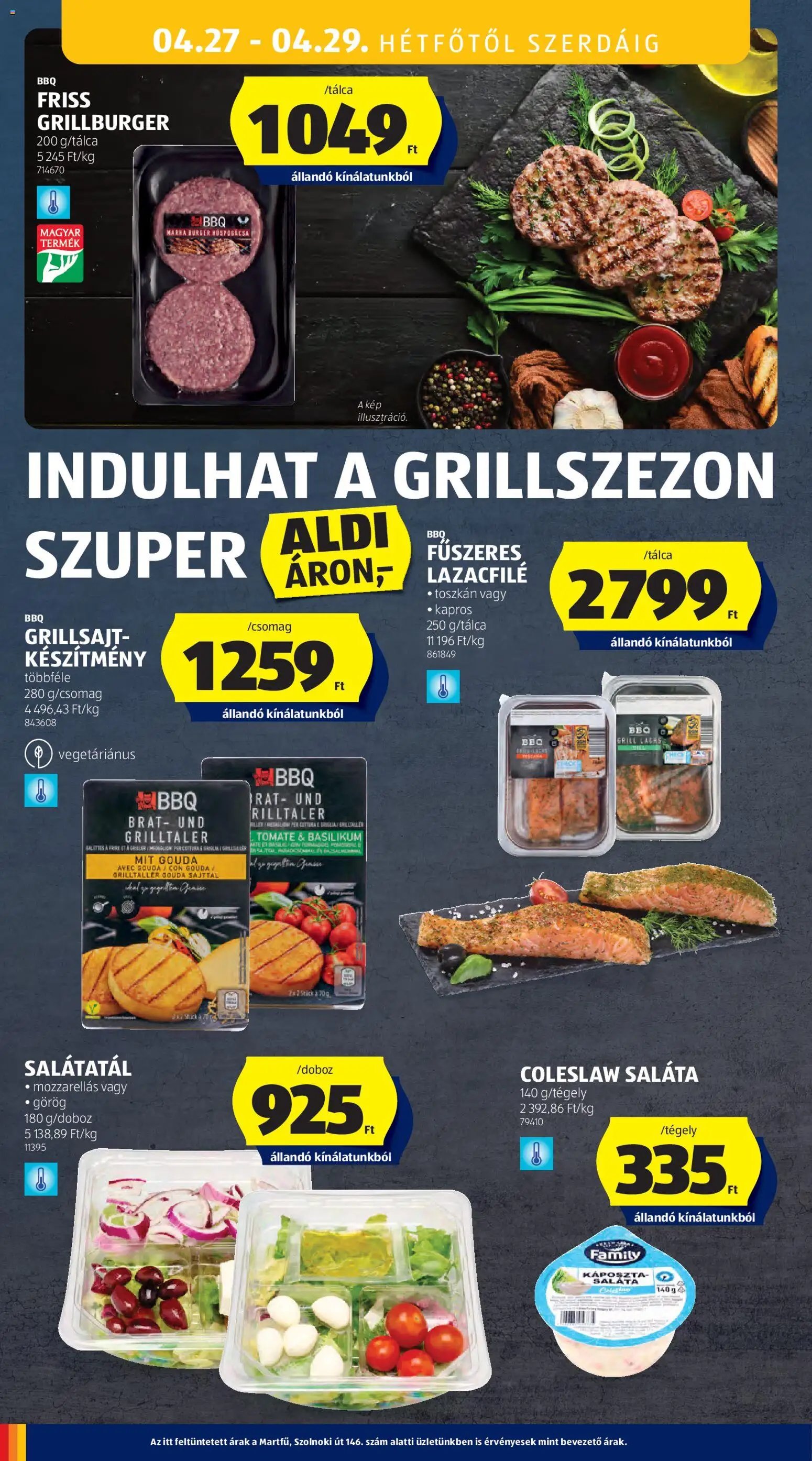 Aldi újság 2026.04.23. Aldi akciós újság (2026-04-23 - 2026-04-29)