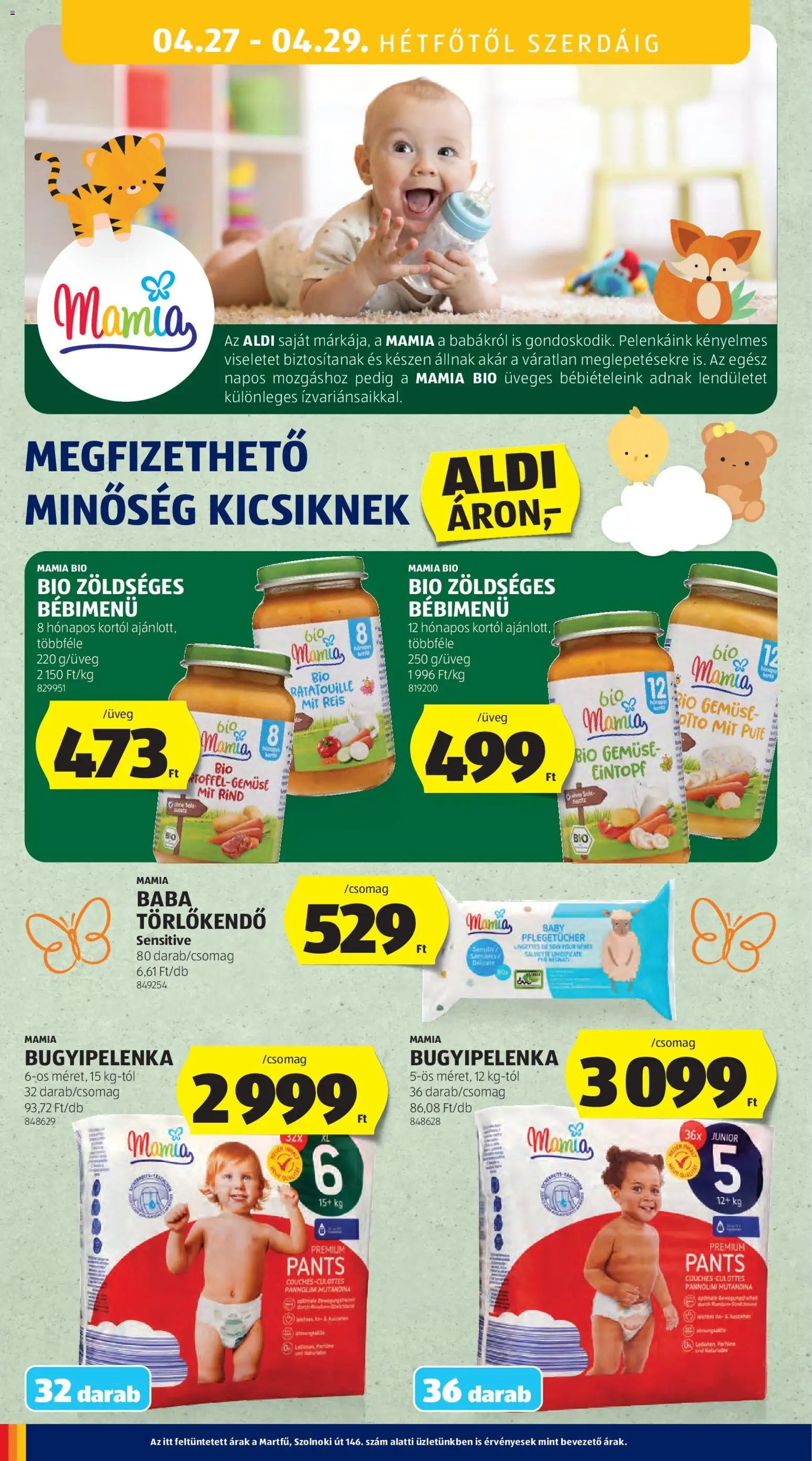 Aldi újság 2026.04.23. Aldi akciós újság (2026-04-23 - 2026-04-29)