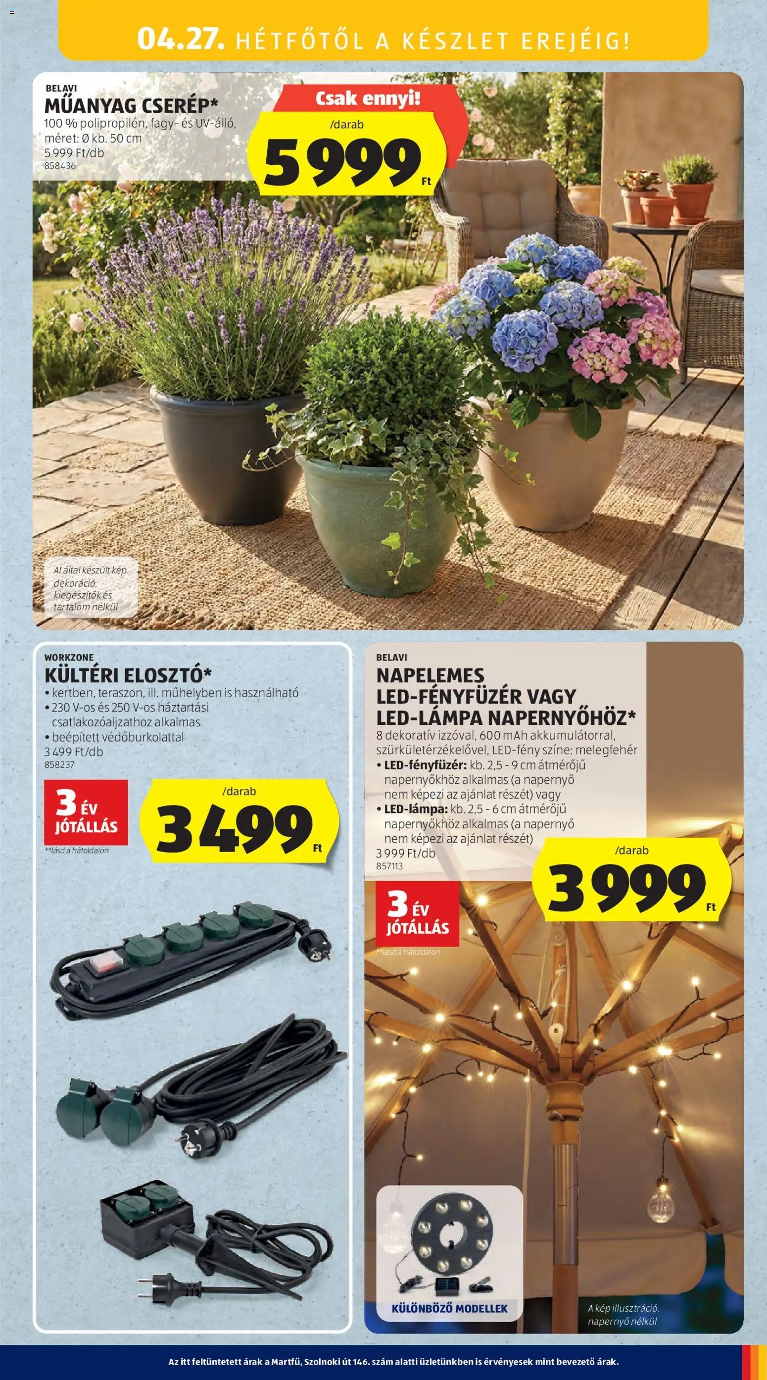 Aldi újság 2026.04.23. Aldi akciós újság (2026-04-23 - 2026-04-29)