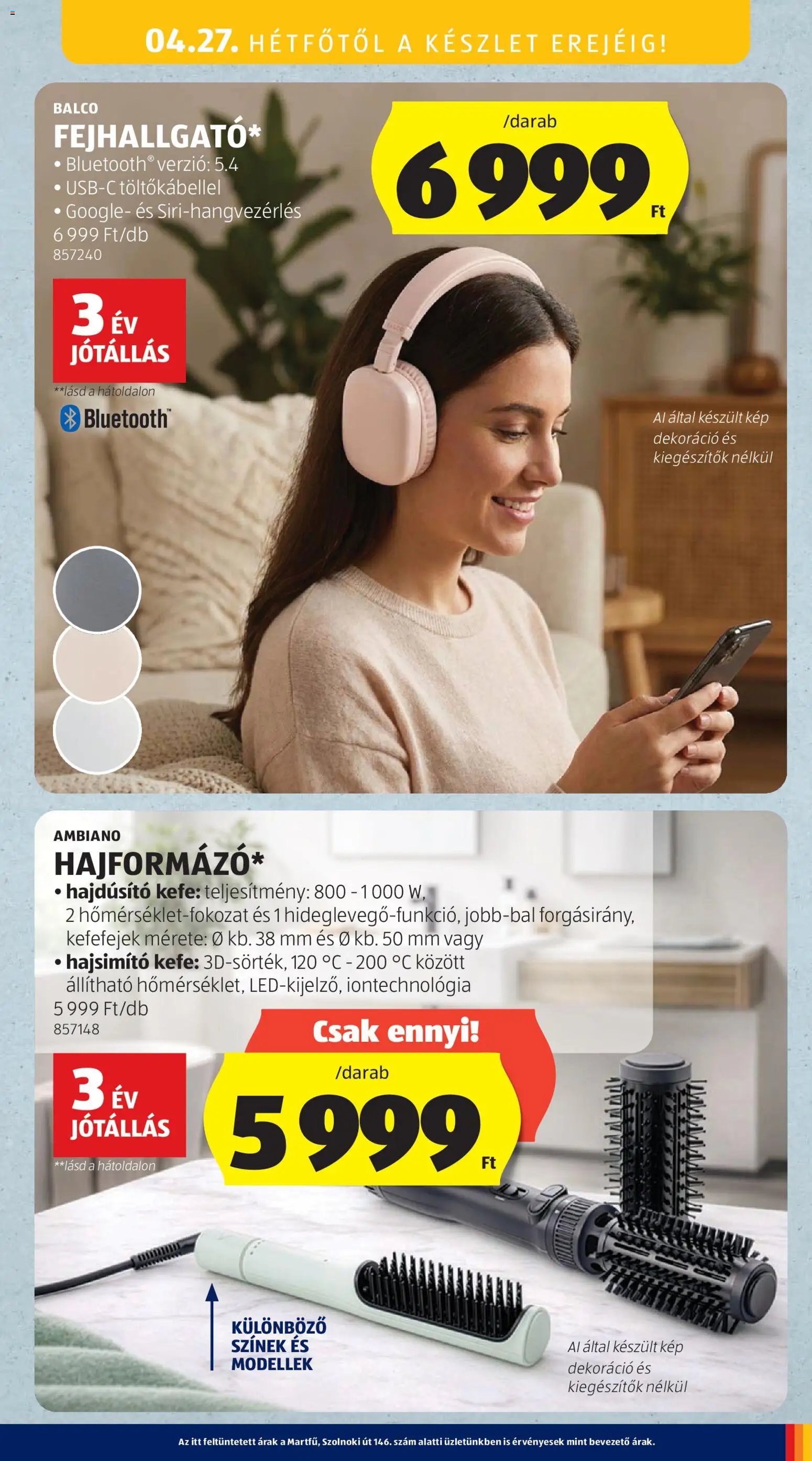 Aldi újság 2026.04.23. Aldi akciós újság (2026-04-23 - 2026-04-29)