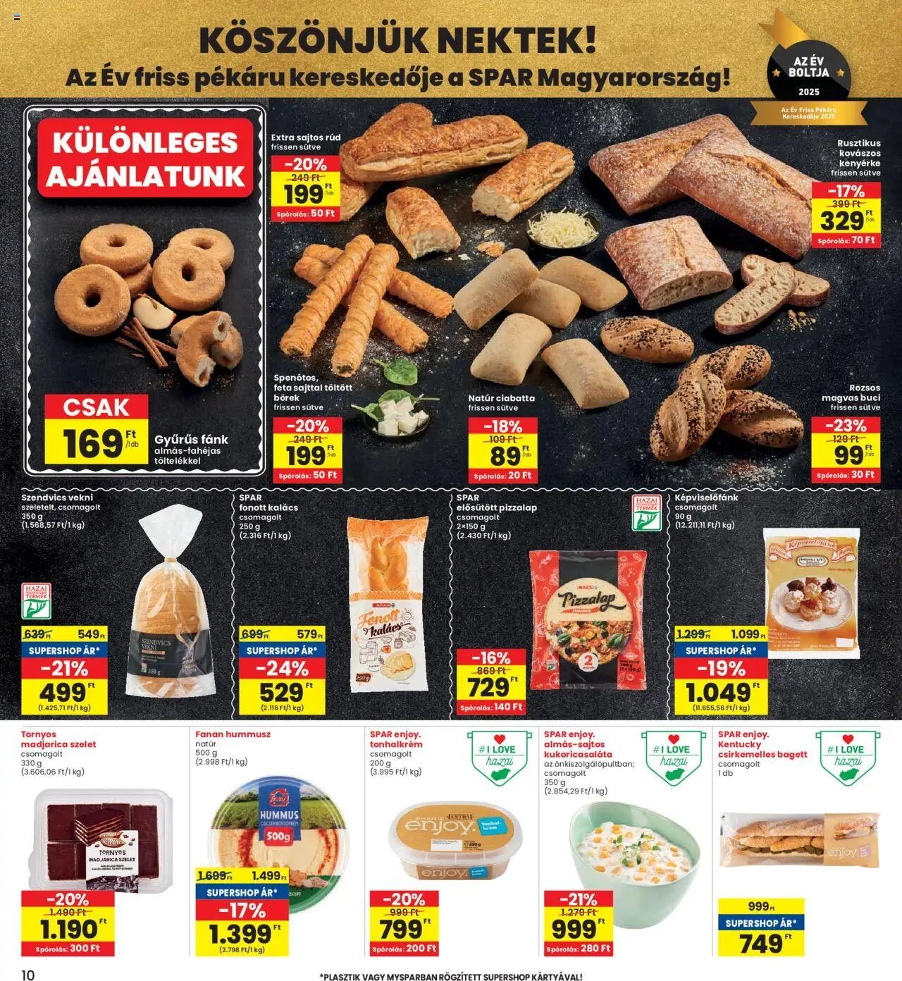 Interspar újság 2025.10.24. Akciós újság Interspar (2025-10-24 - 2025-10-29)