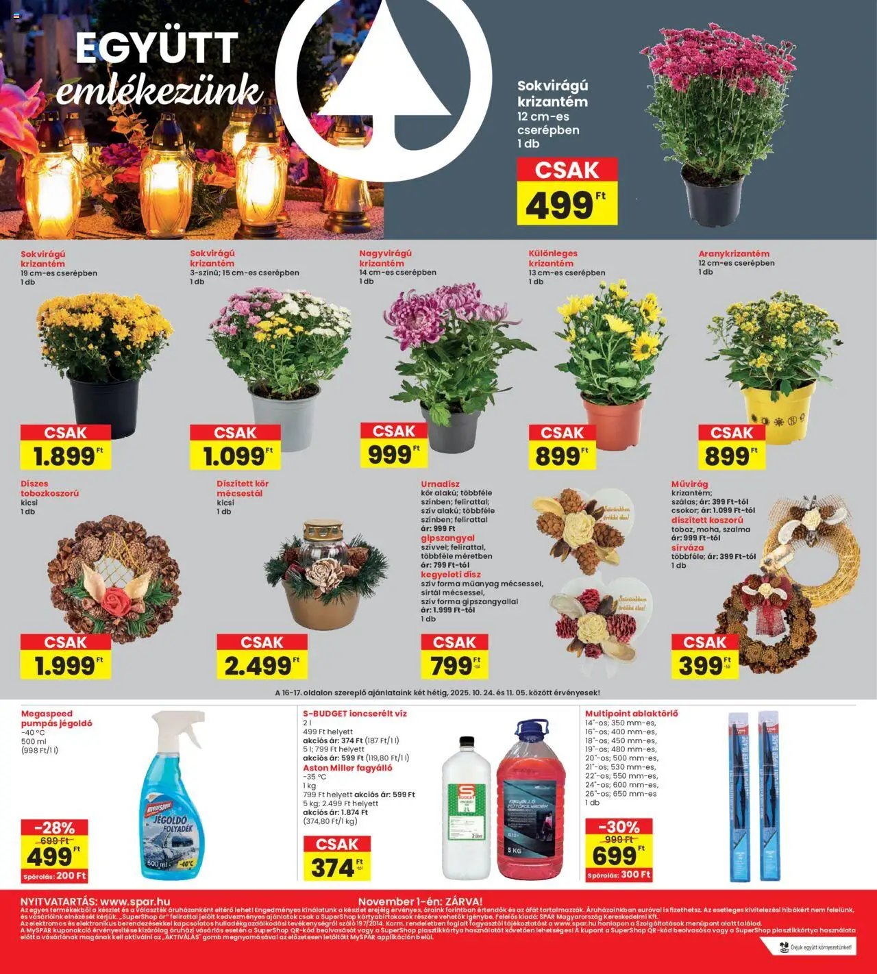 Interspar újság 2025.10.24. Akciós újság Interspar (2025-10-24 - 2025-10-29)