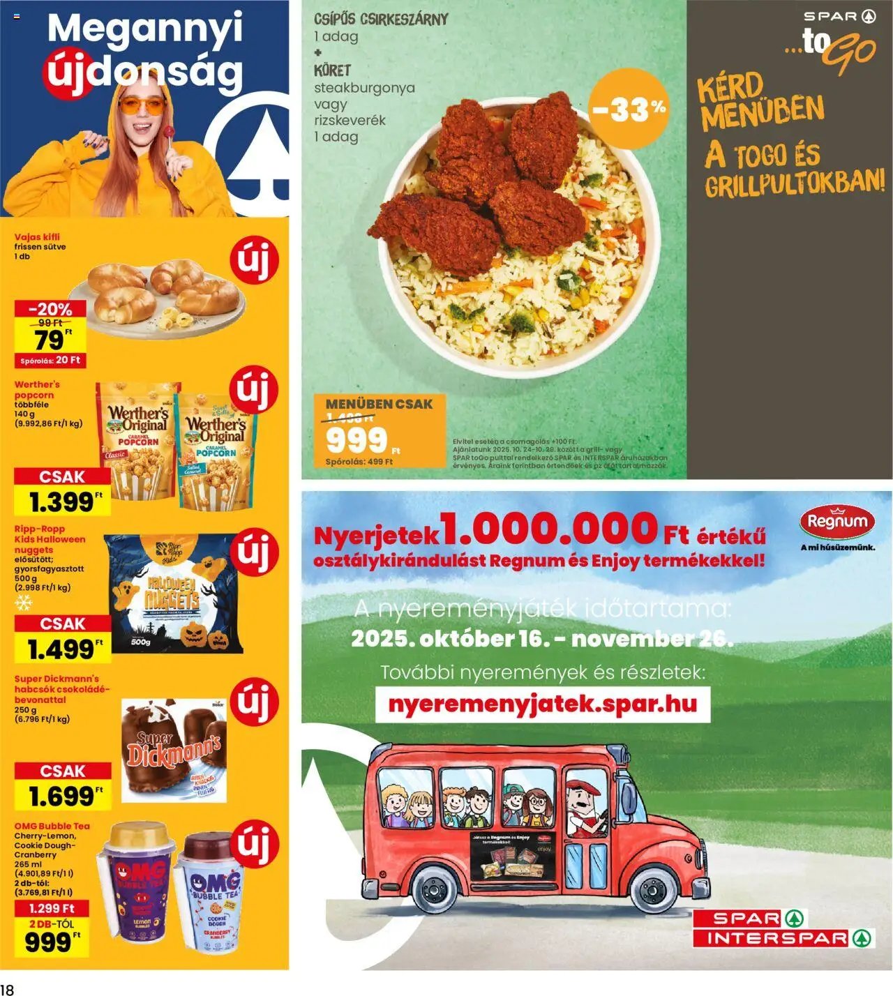 Interspar újság 2025.10.24. Akciós újság Interspar (2025-10-24 - 2025-10-29)