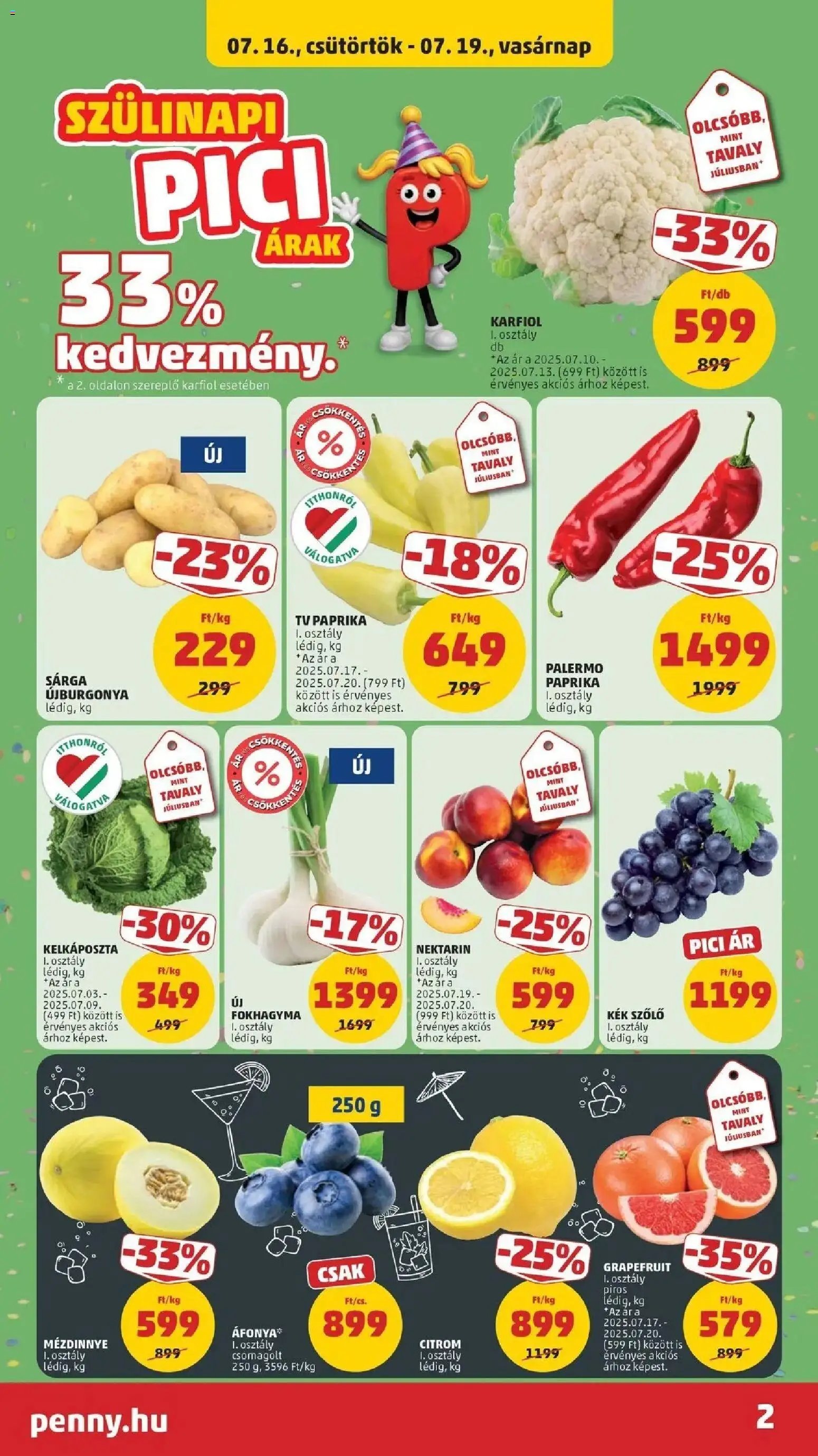 PENNY újság 2026.07.16. Penny aktuális akciós újság