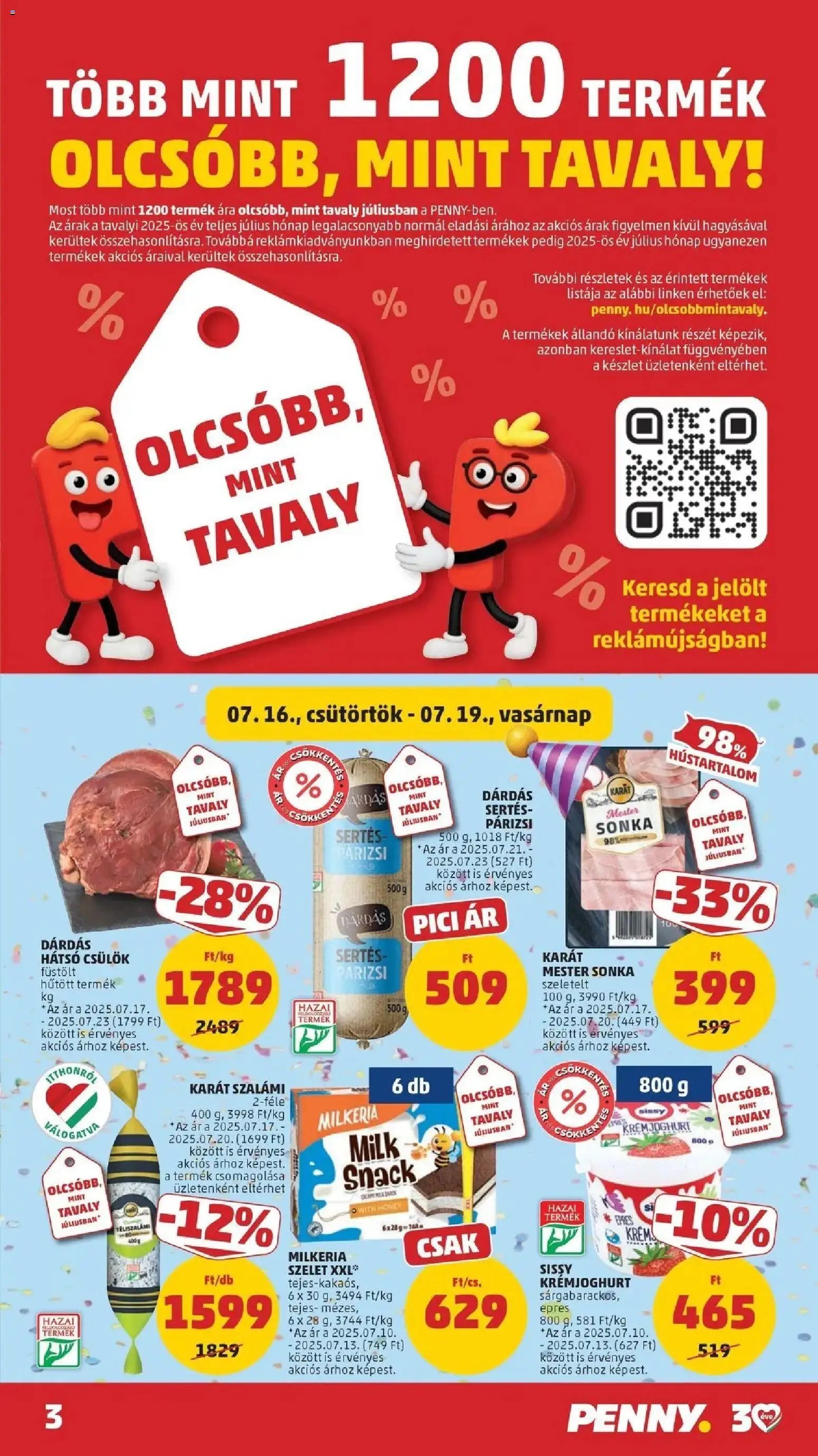 PENNY újság 2026.07.16. Penny aktuális akciós újság