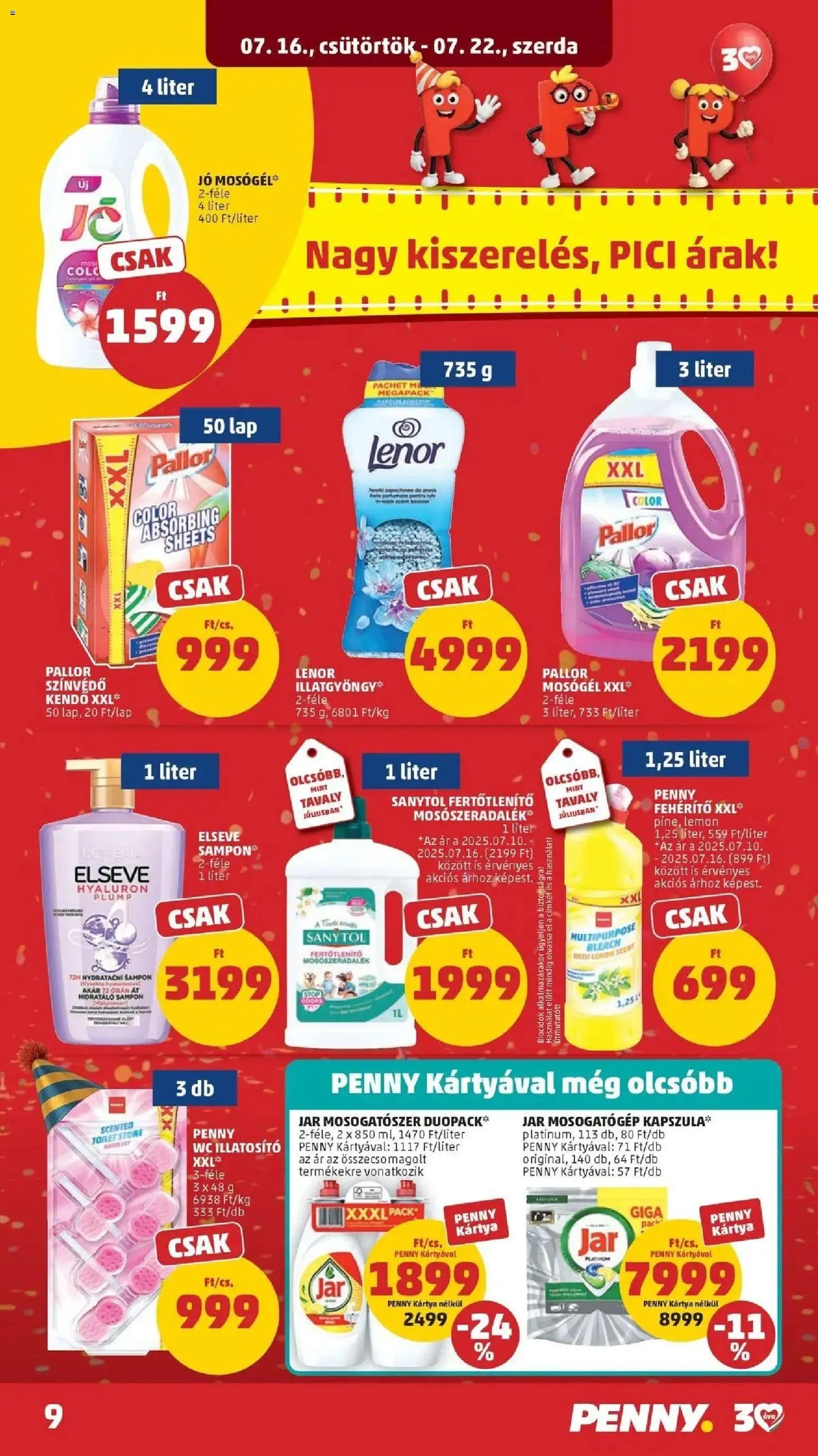 PENNY újság 2026.07.16. Penny aktuális akciós újság