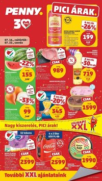 PENNY újság 2026.07.16. Penny aktuális akciós újság