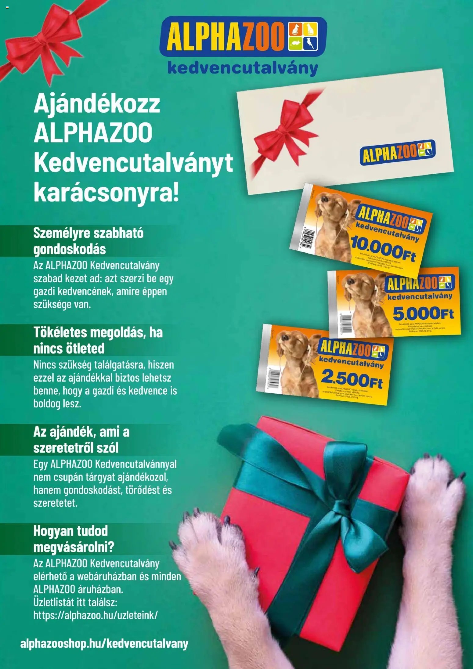 AlphaZoo újság 2025.11.10. Black Friday (2025-11-10 - 2025-11-23)