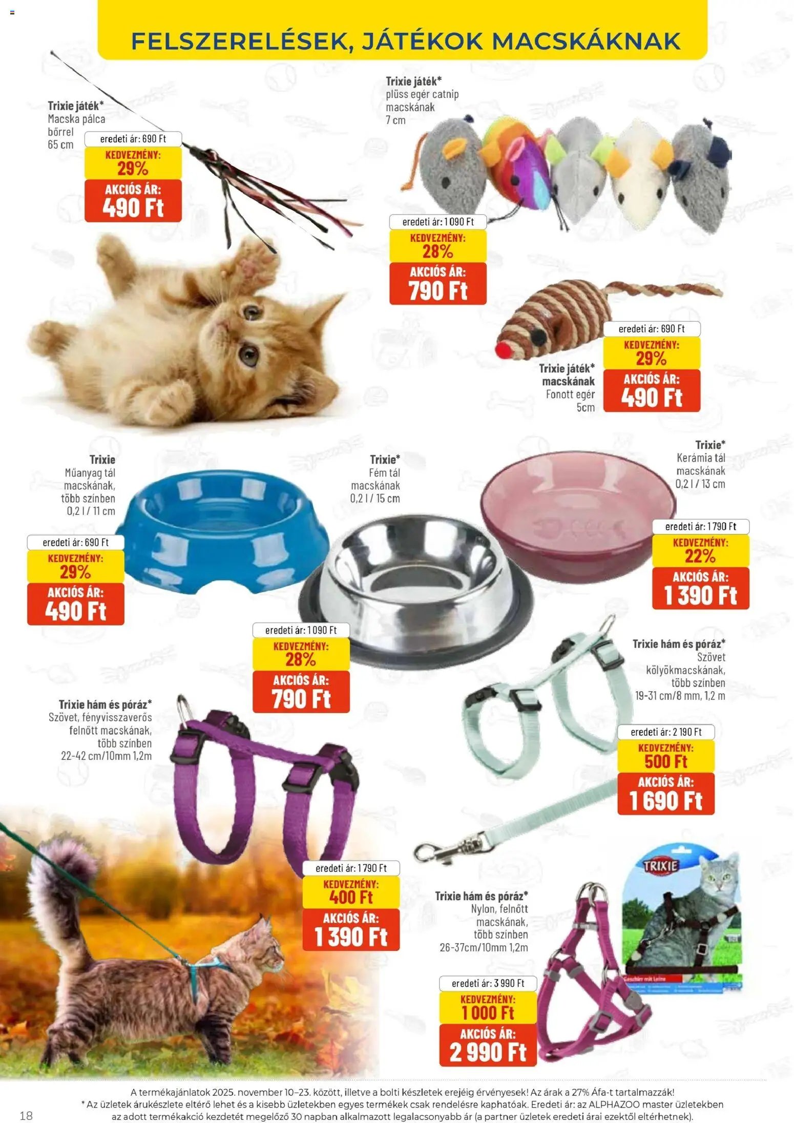 AlphaZoo újság 2025.11.10. Black Friday (2025-11-10 - 2025-11-23)