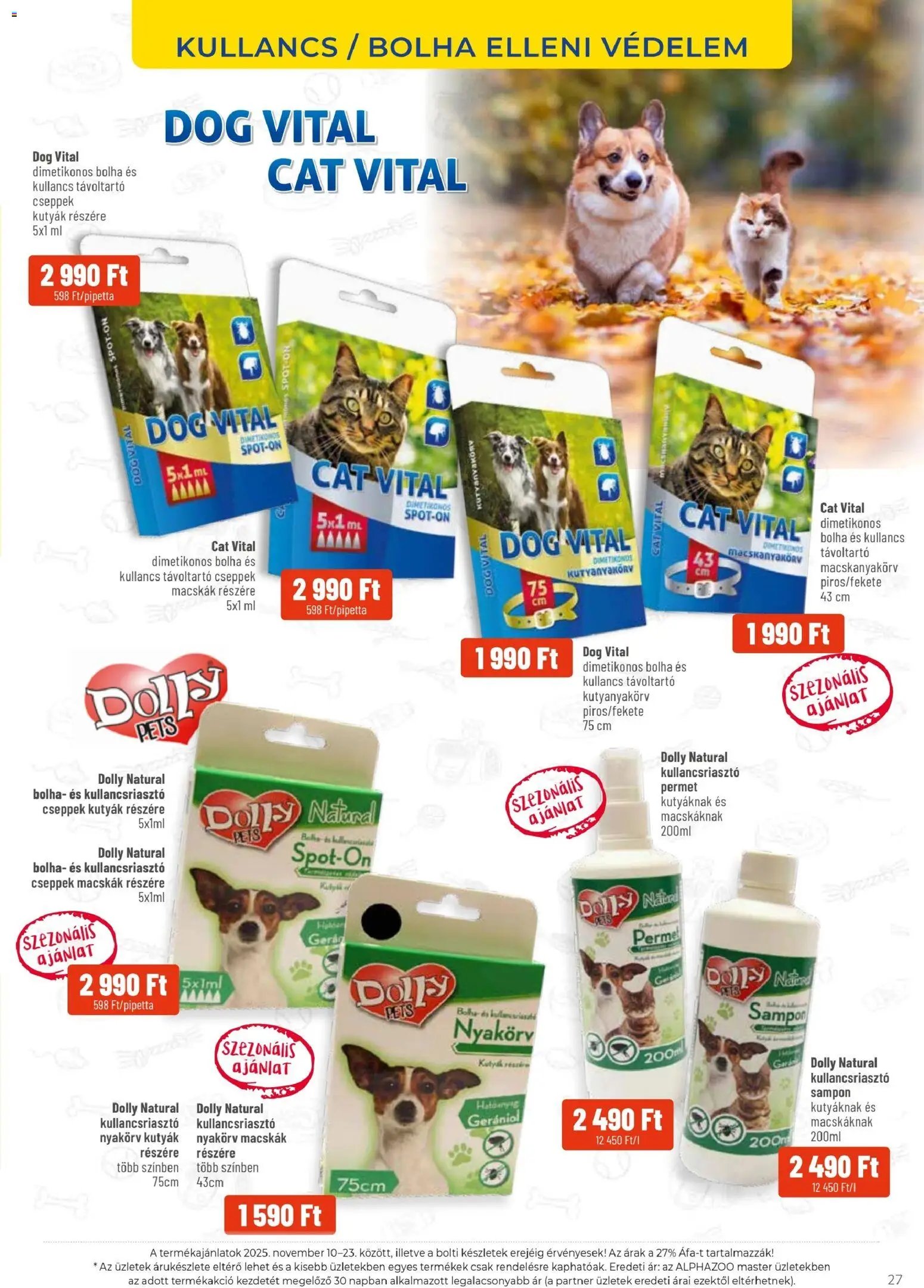 AlphaZoo újság 2025.11.10. Black Friday (2025-11-10 - 2025-11-23)