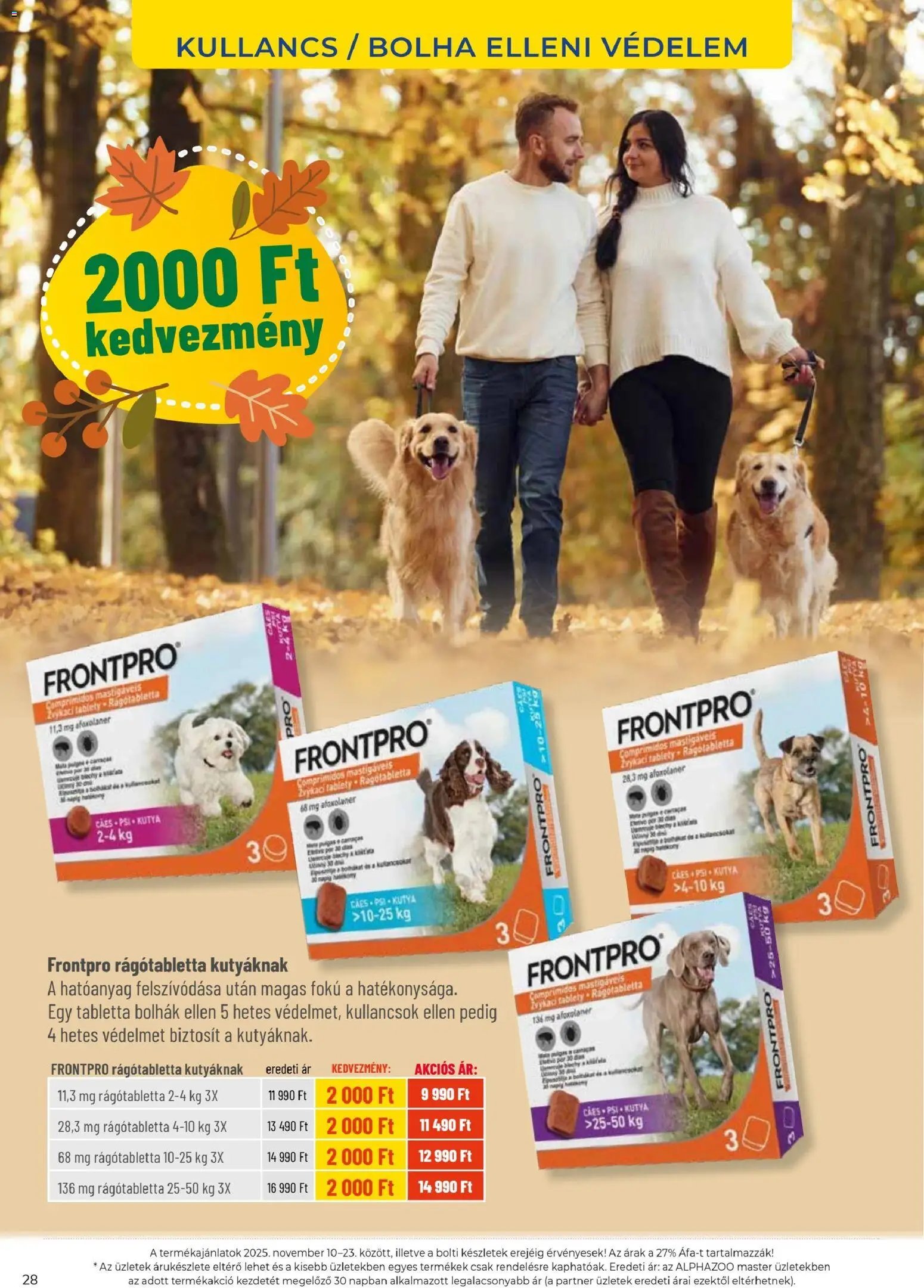 AlphaZoo újság 2025.11.10. Black Friday (2025-11-10 - 2025-11-23)